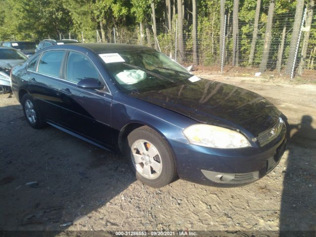 CHEVROLET IMPALA 2010 2g1wb5en0a1252125