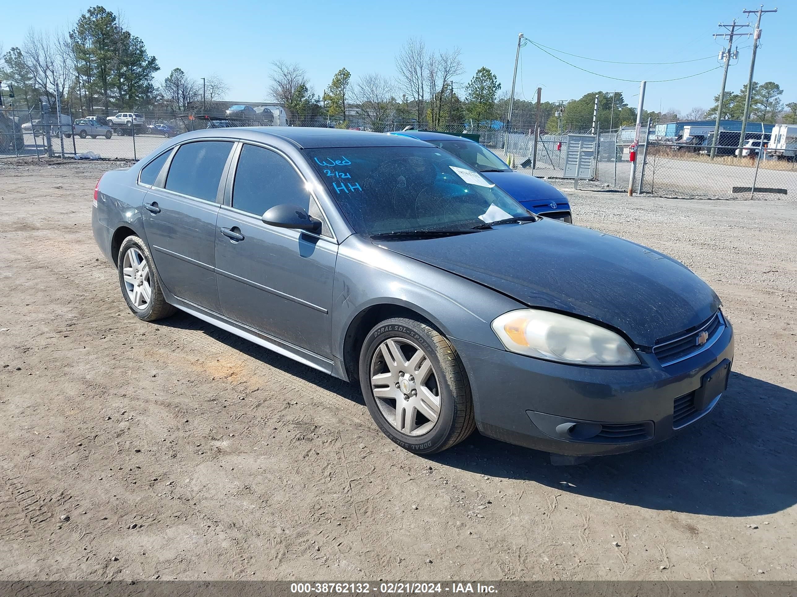 CHEVROLET IMPALA 2010 2g1wb5en1a1182277