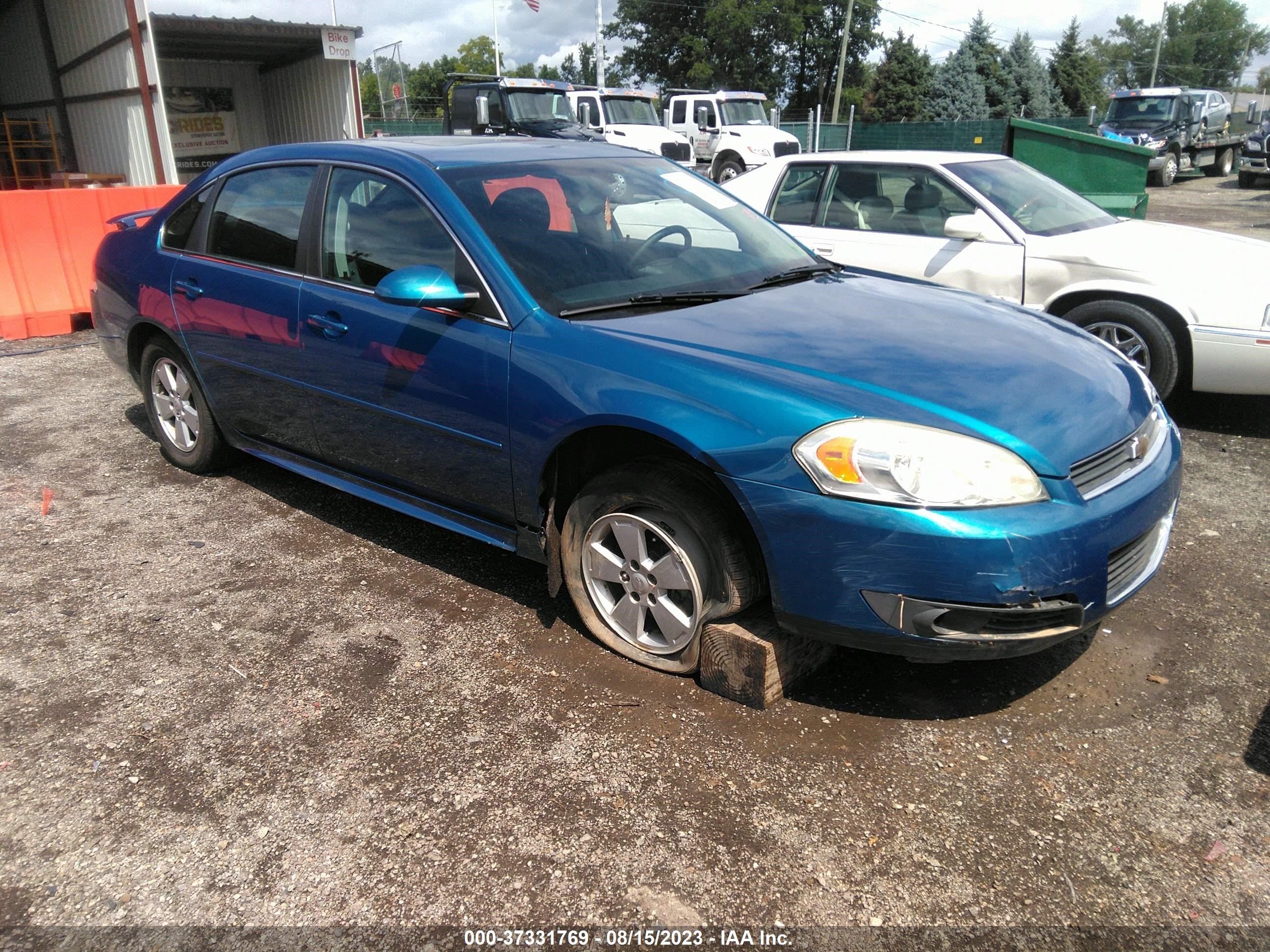 CHEVROLET IMPALA 2010 2g1wb5en3a1154819