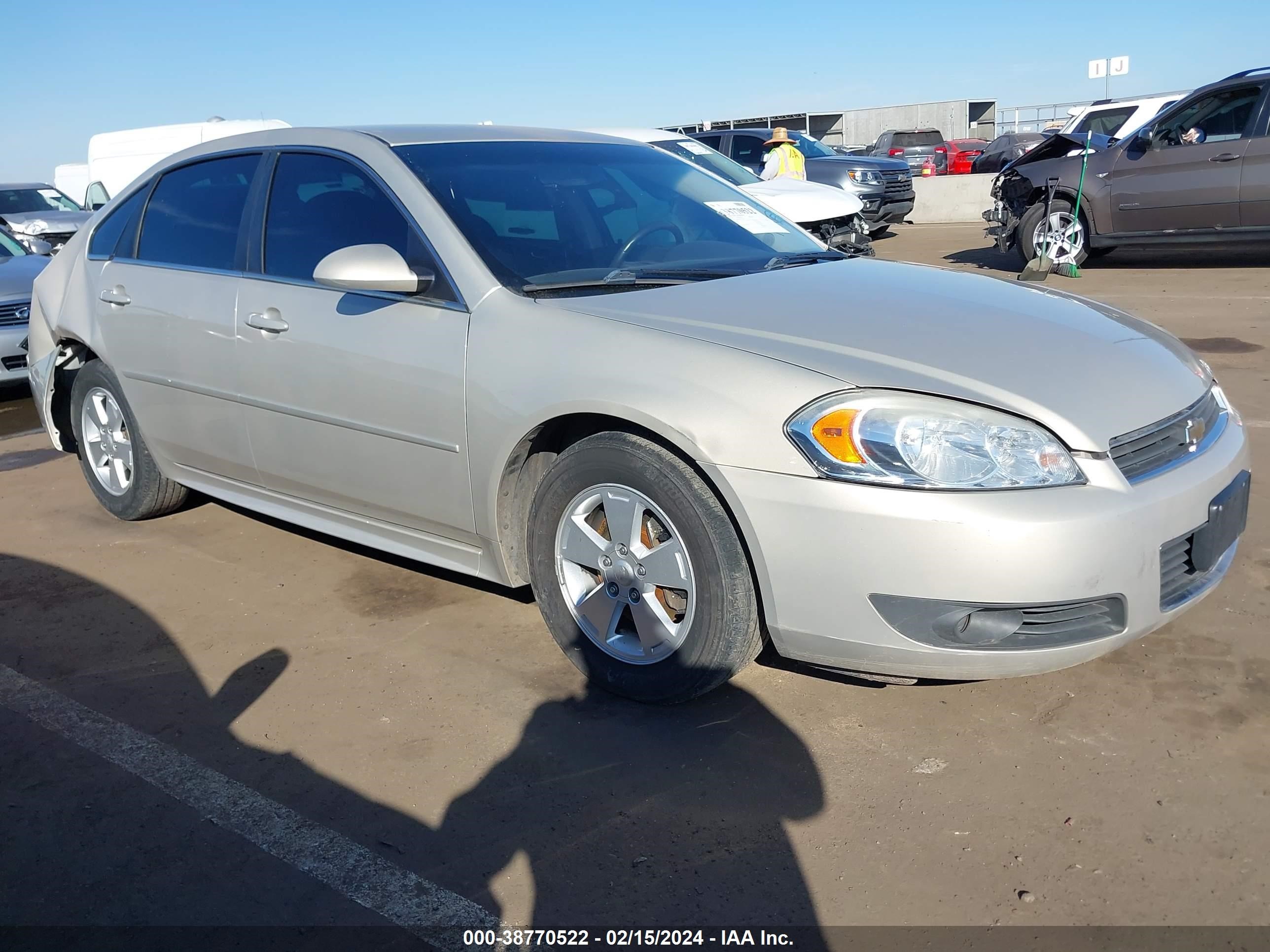 CHEVROLET IMPALA 2010 2g1wb5en5a1139044