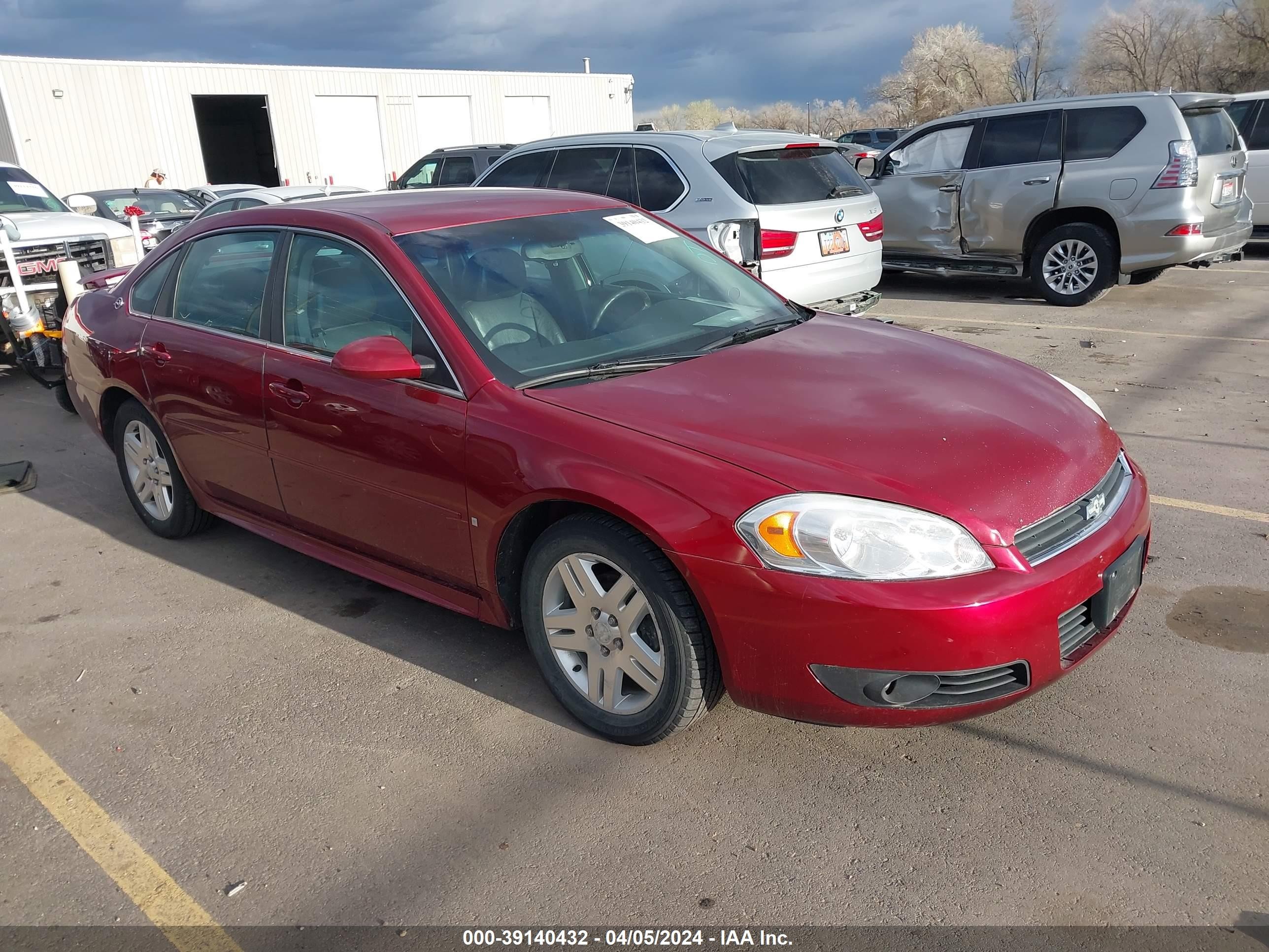 CHEVROLET IMPALA 2009 2g1wc57m191211905