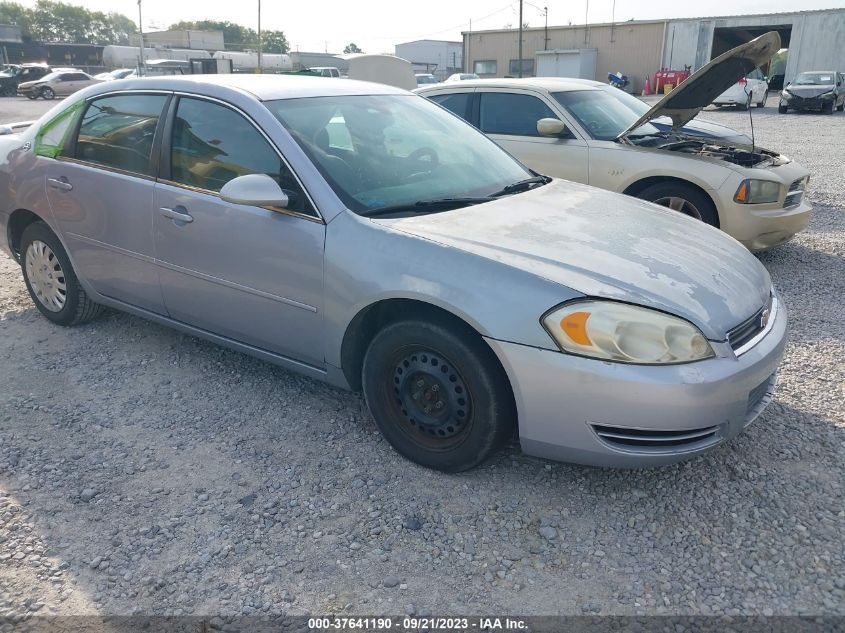 CHEVROLET IMPALA 2006 2g1wc581069117614