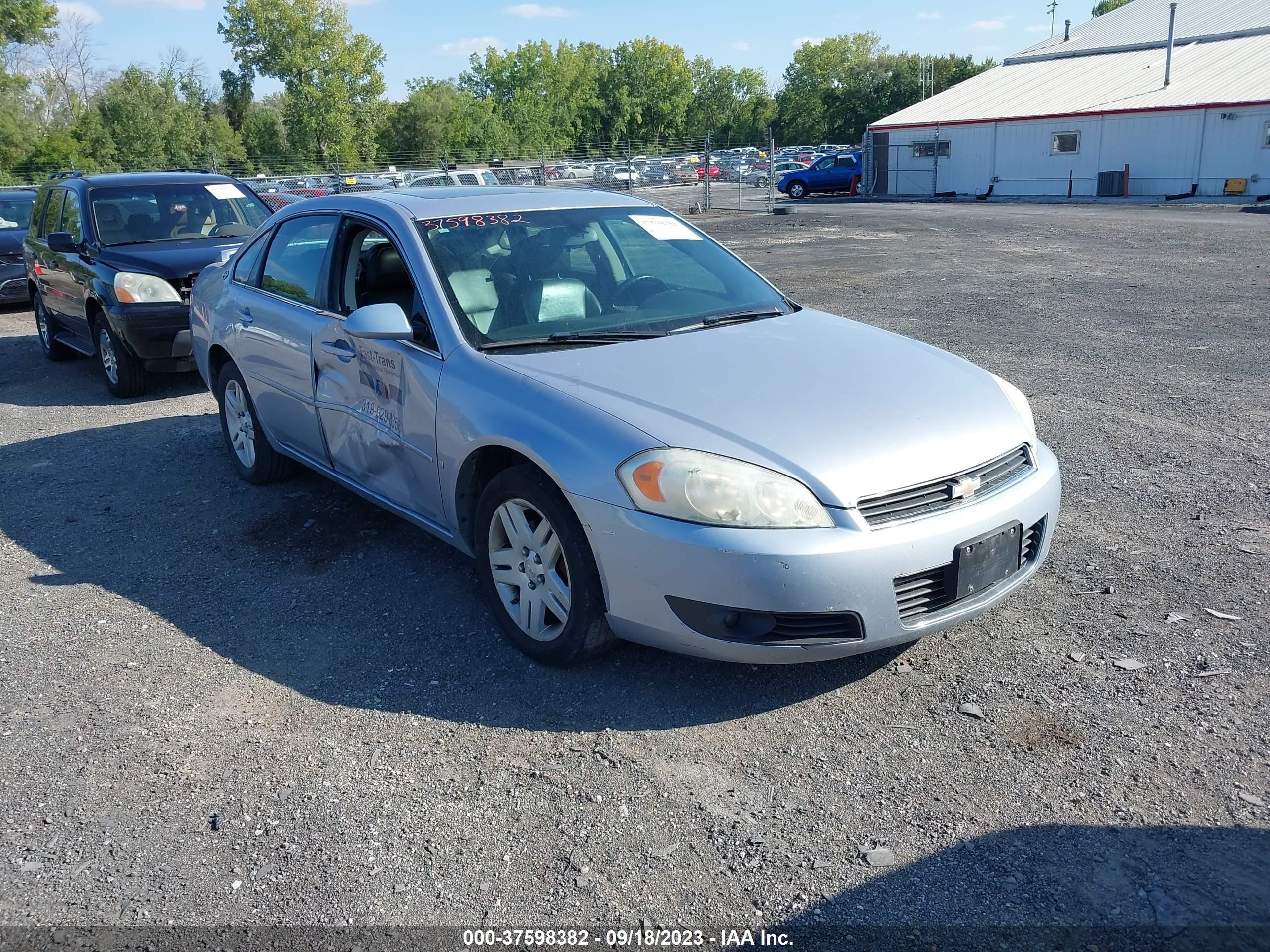 CHEVROLET IMPALA 2006 2g1wc581669209455