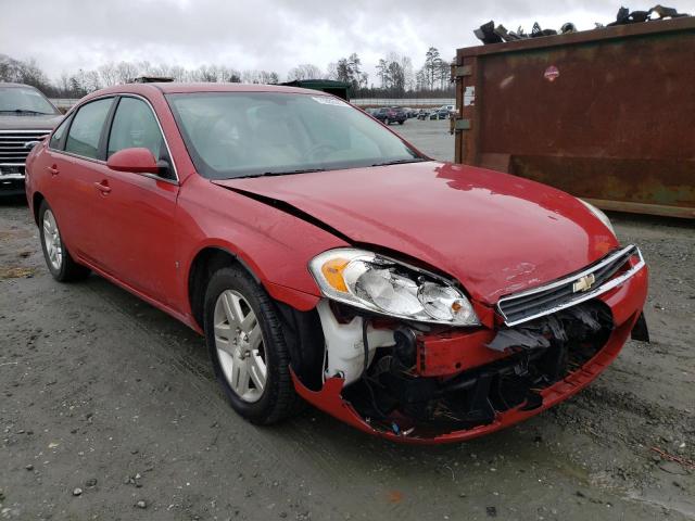 CHEVROLET IMPALA LT 2008 2g1wc583081285224