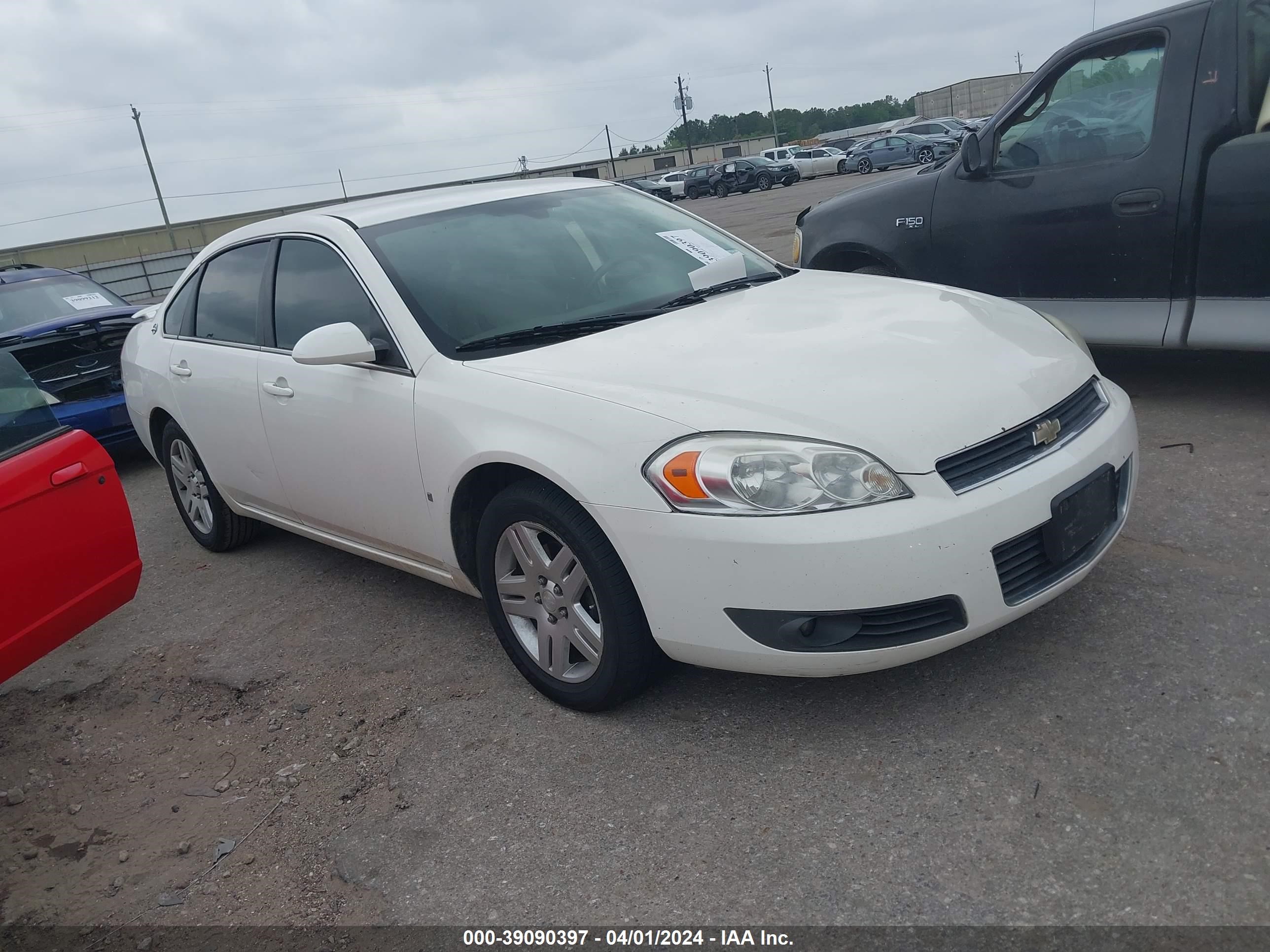 CHEVROLET IMPALA 2008 2g1wc583081337399