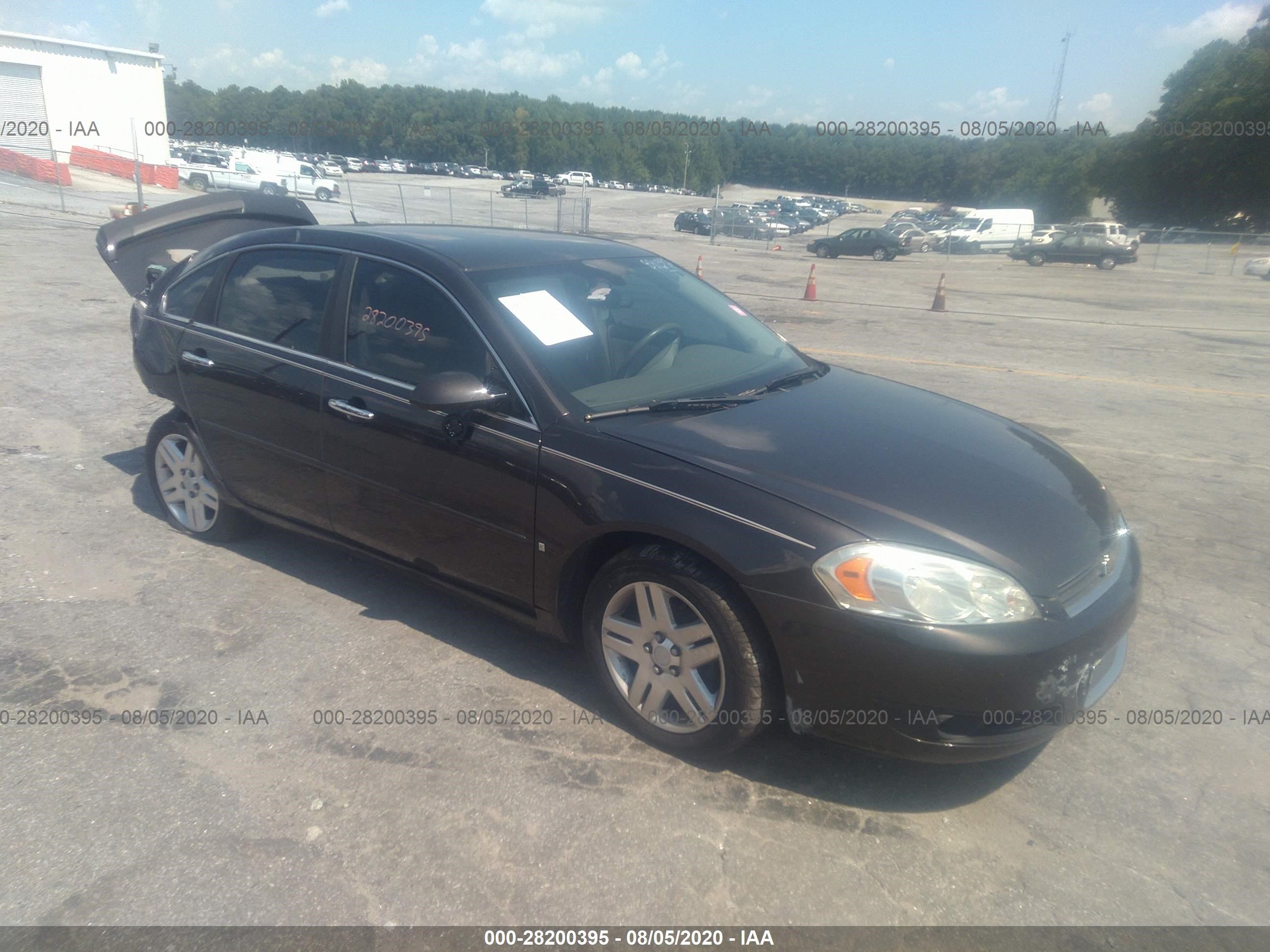 CHEVROLET IMPALA 2008 2g1wc583389227996