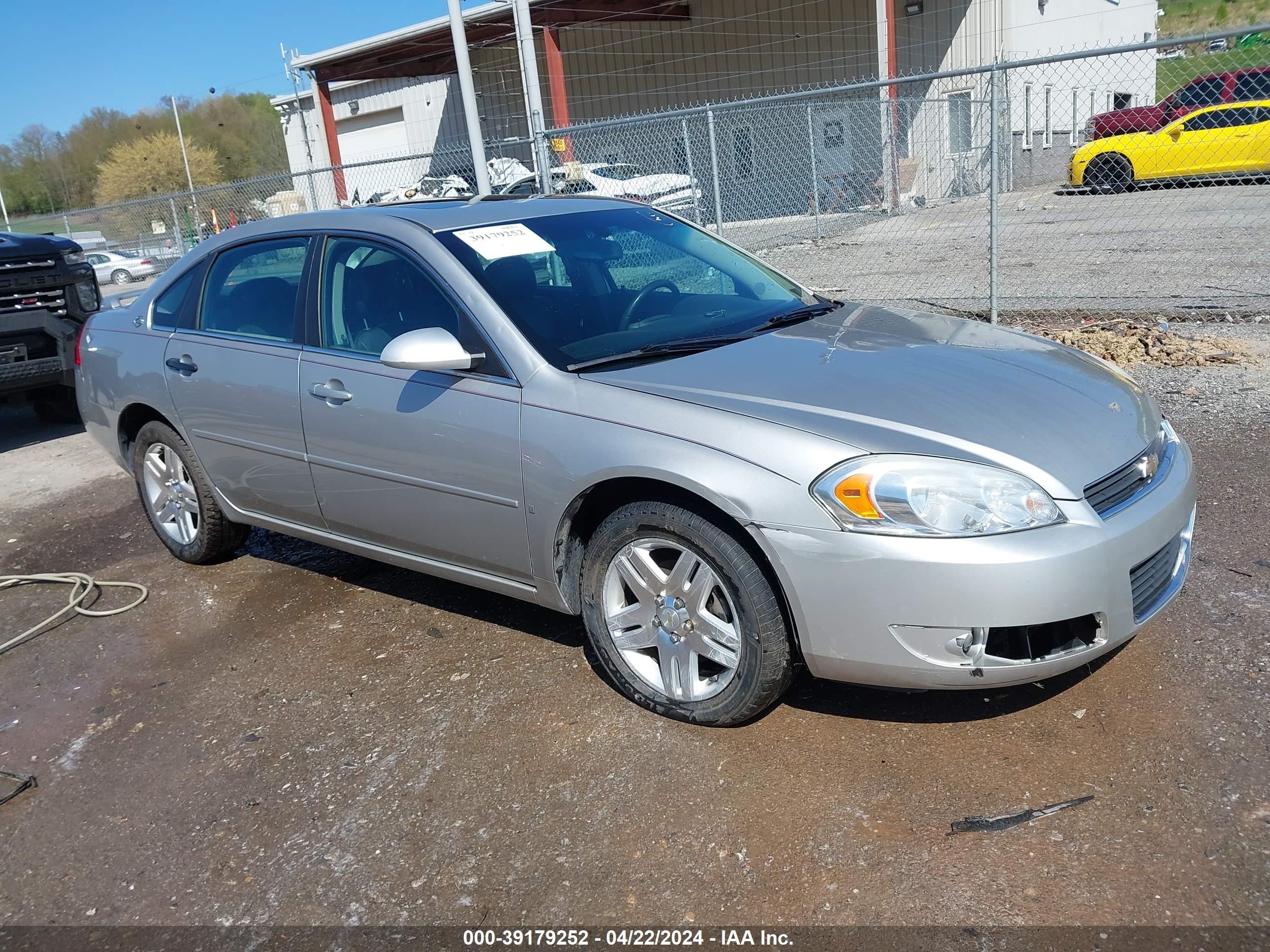 CHEVROLET IMPALA 2008 2g1wc583389262585