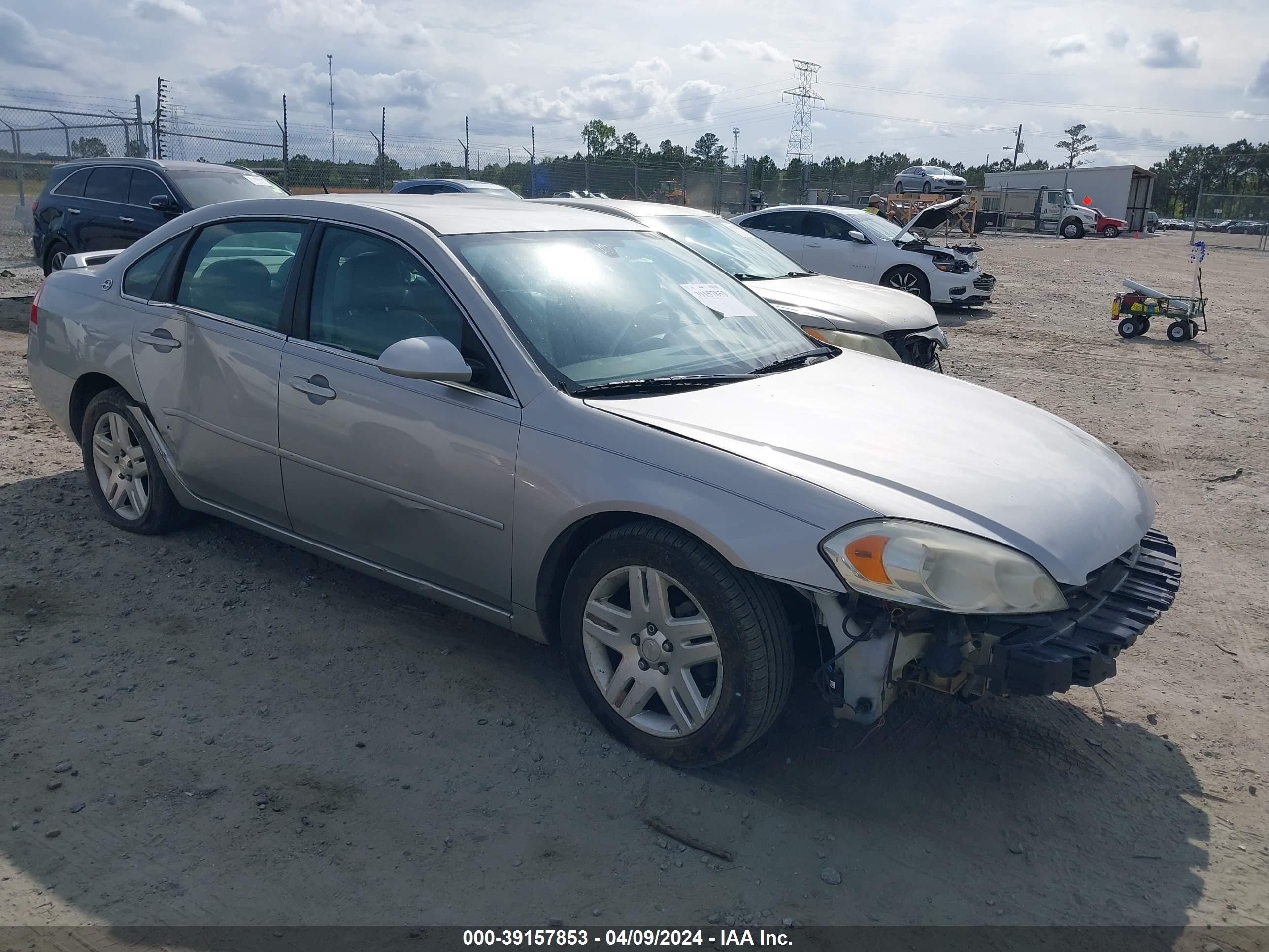 CHEVROLET IMPALA 2007 2g1wc58r479268172