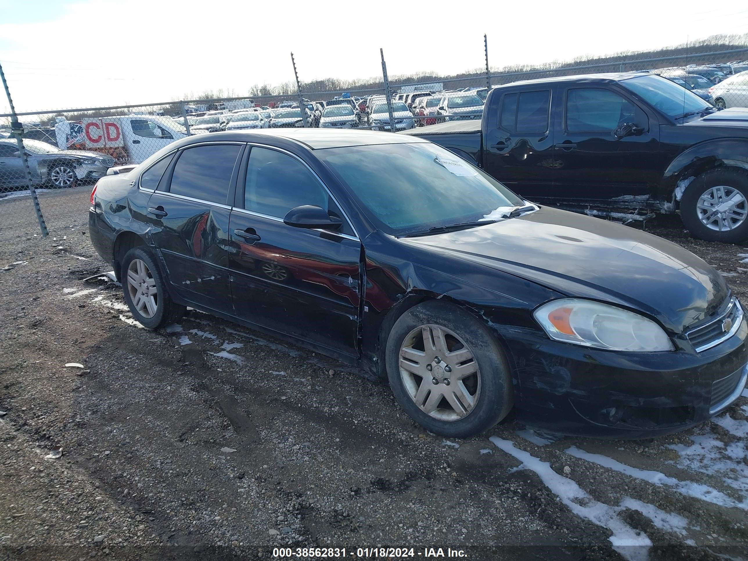 CHEVROLET IMPALA 2007 2g1wc58r579329481