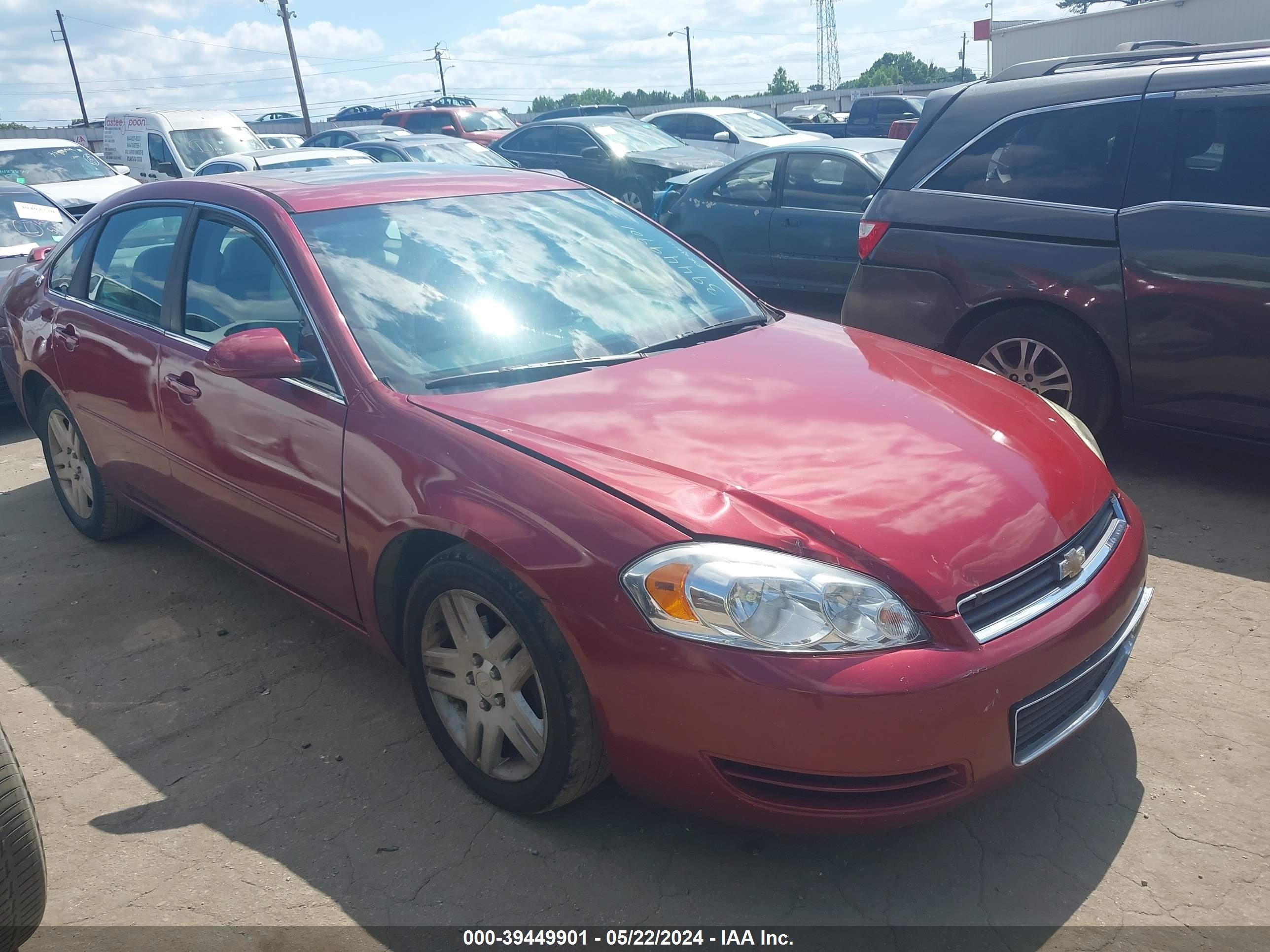 CHEVROLET IMPALA 2007 2g1wc58r679328551