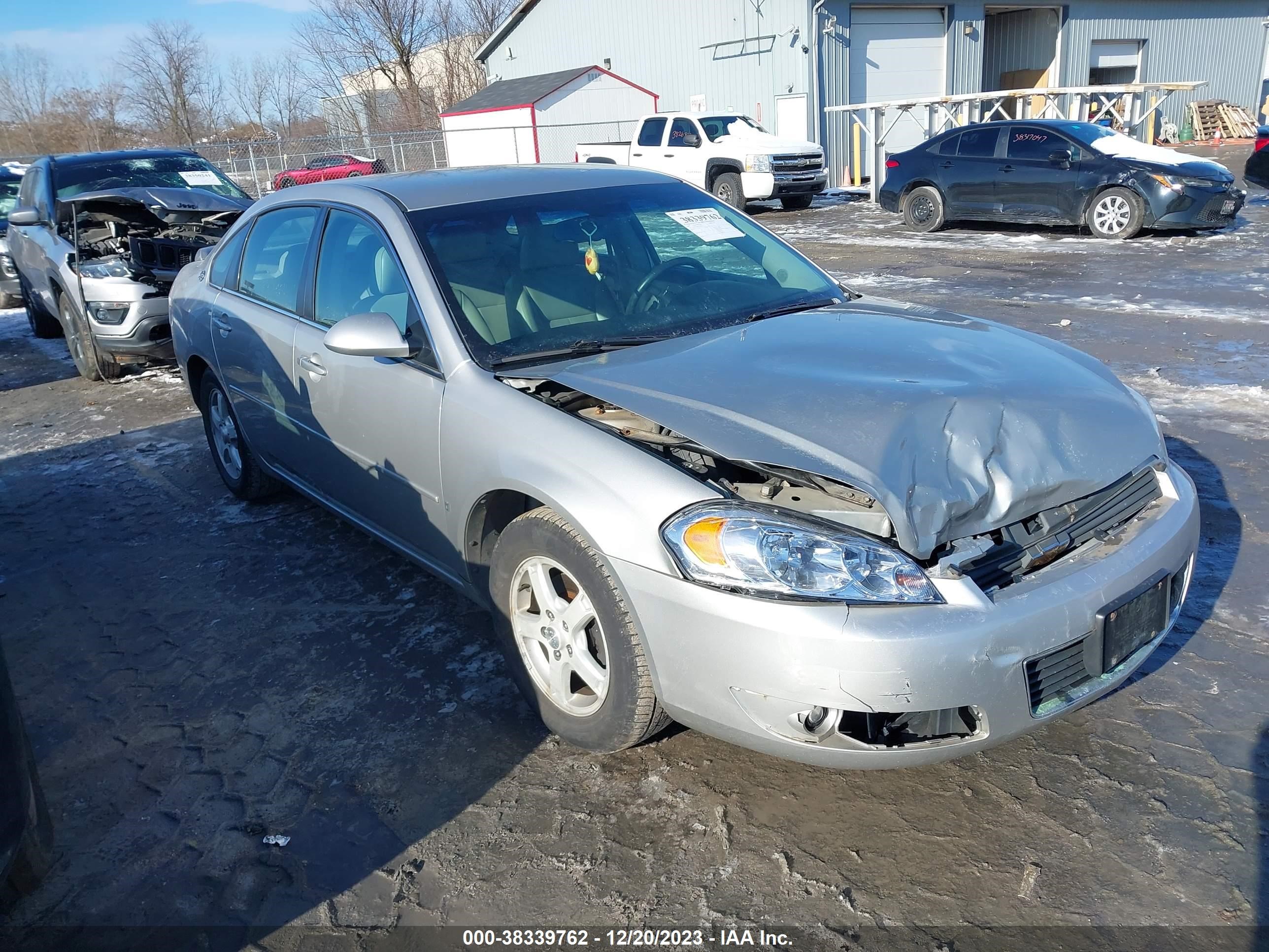 CHEVROLET IMPALA 2007 2g1wc58r779412491