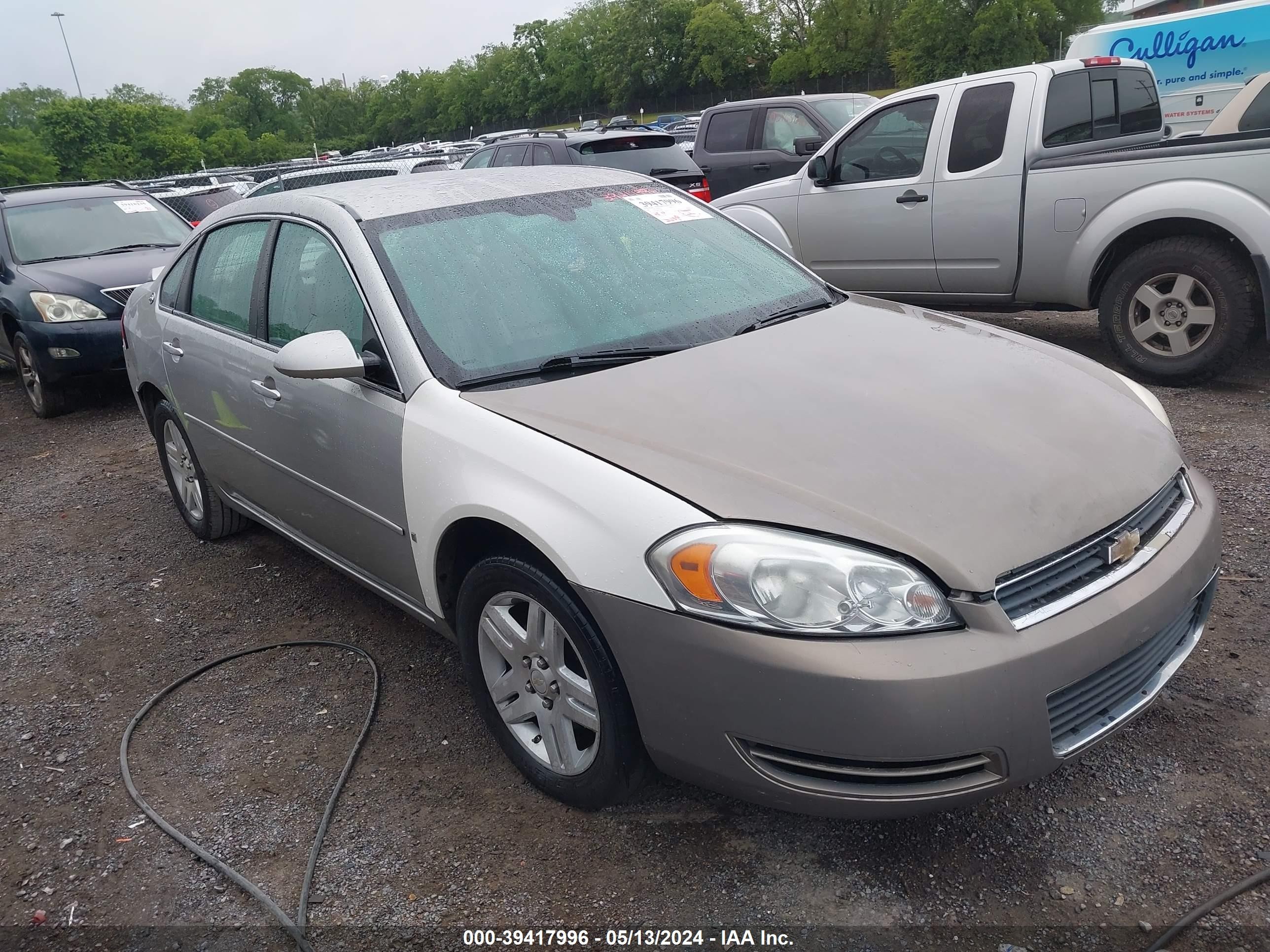 CHEVROLET IMPALA 2007 2g1wc58r979168892