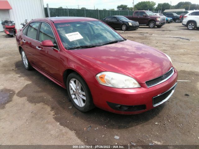 CHEVROLET IMPALA 2013 2g1wc5e31d1254613