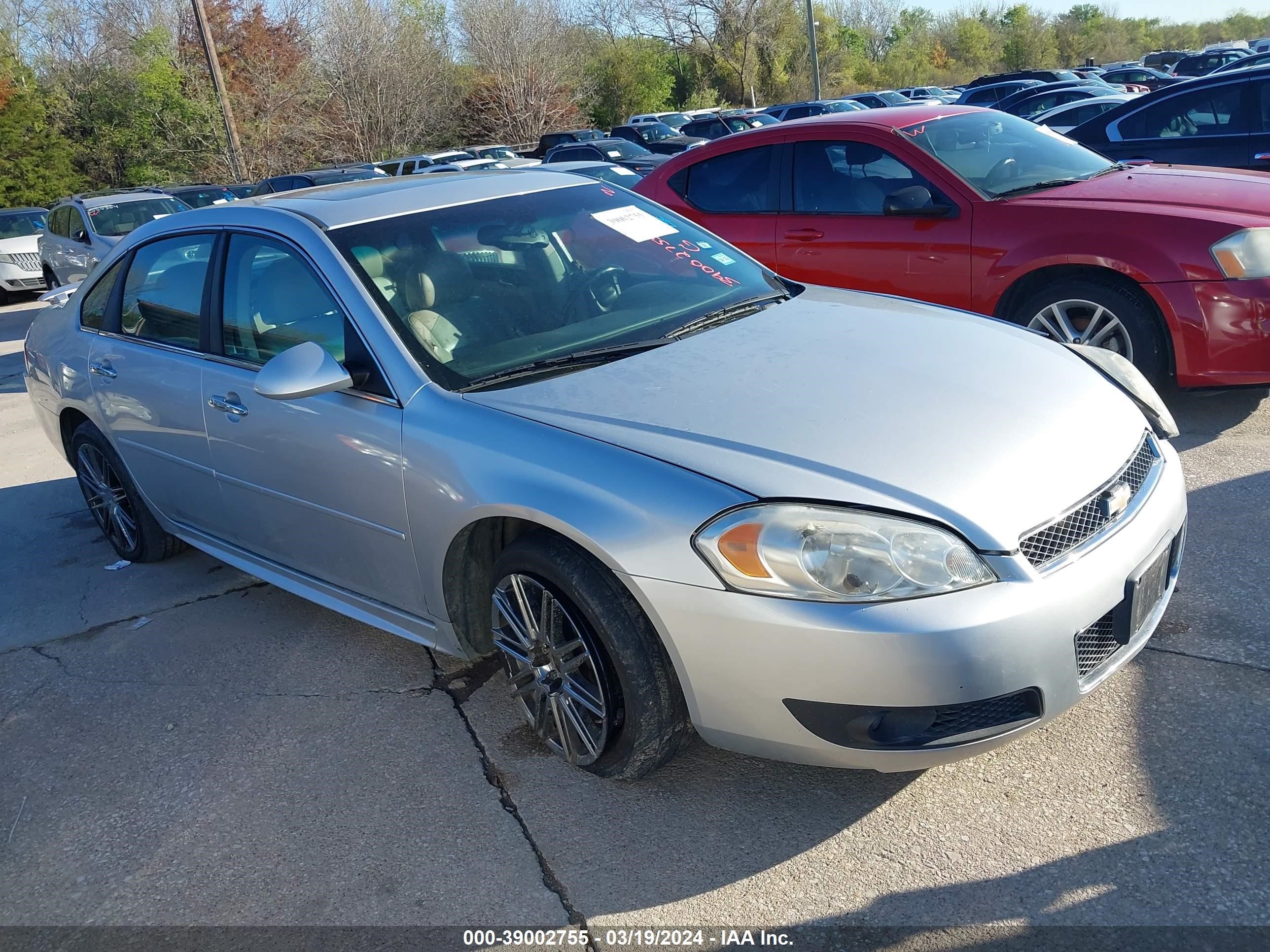 CHEVROLET IMPALA 2013 2g1wc5e34d1207379