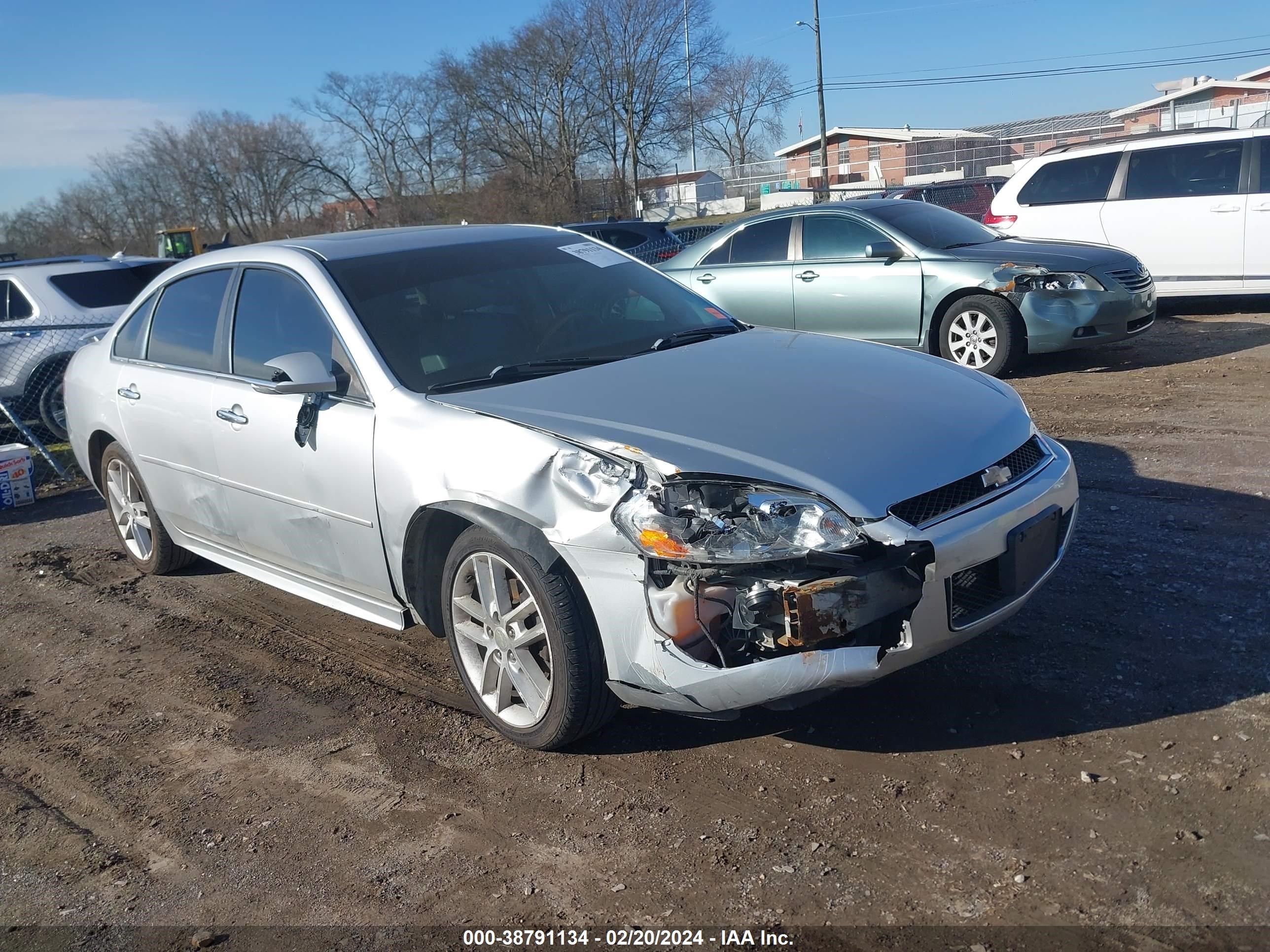 CHEVROLET IMPALA 2014 2g1wc5e34e1163076