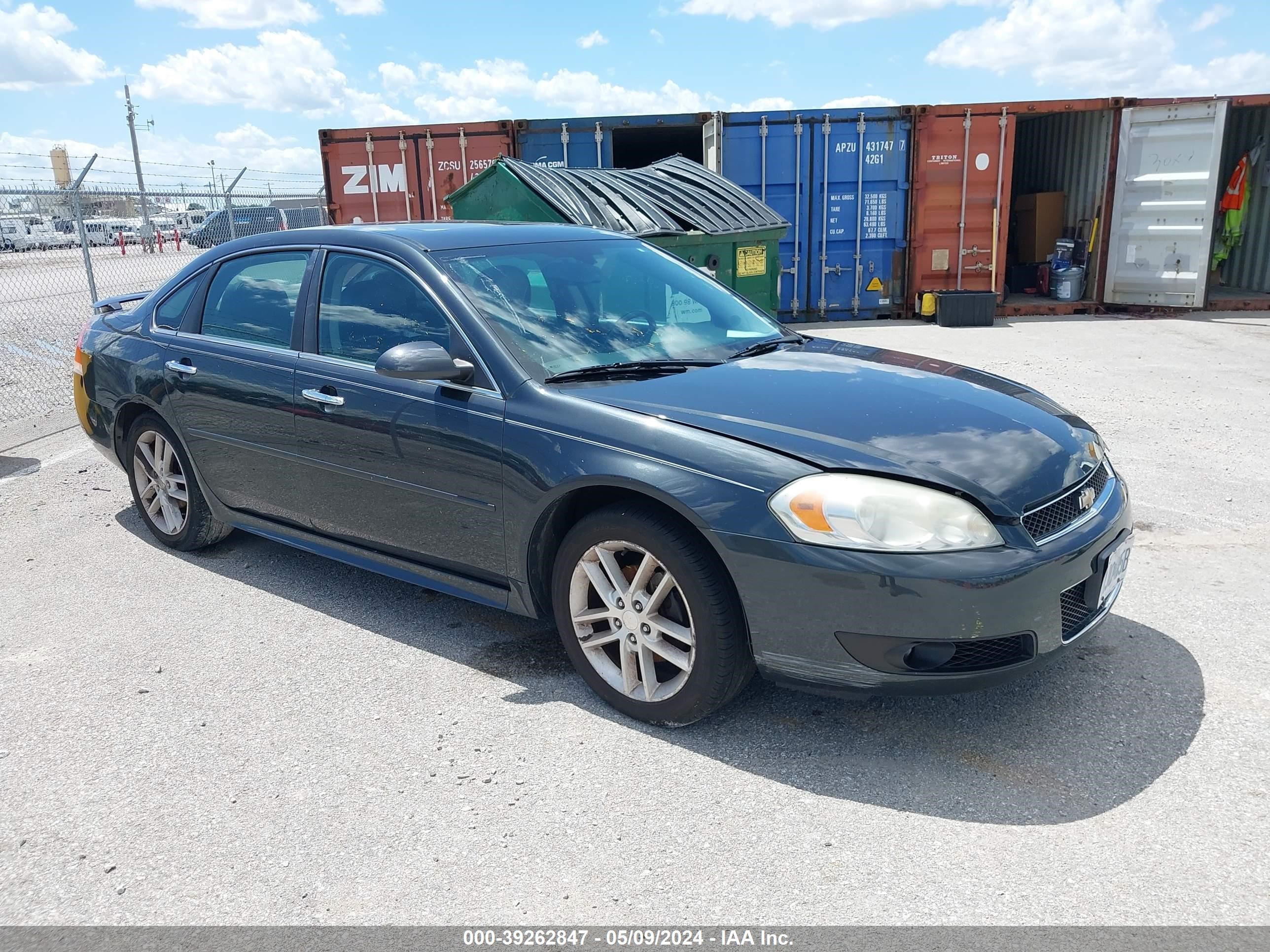 CHEVROLET IMPALA 2013 2g1wc5e37d1191744