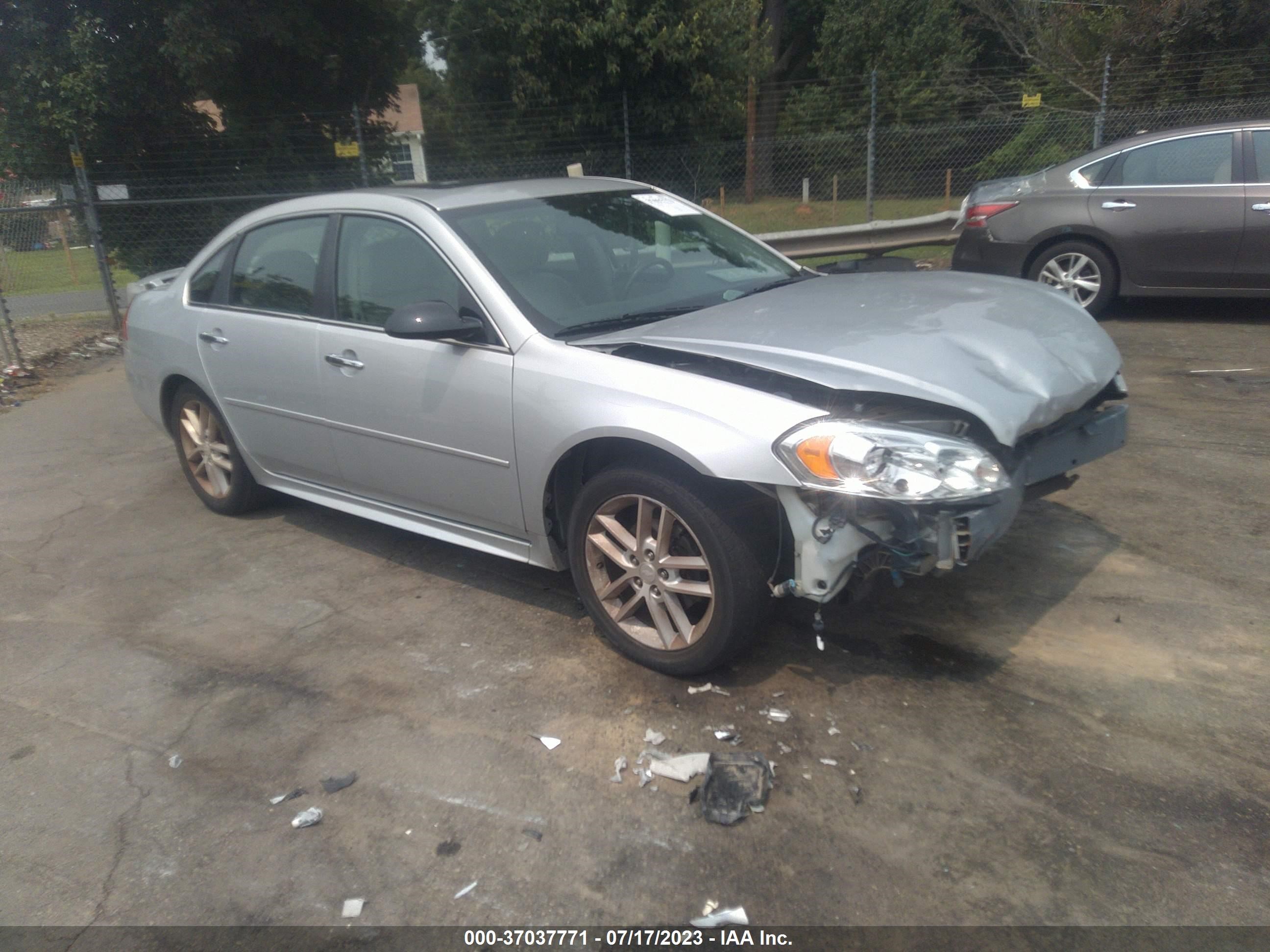 CHEVROLET IMPALA 2012 2g1wc5e38c1181769