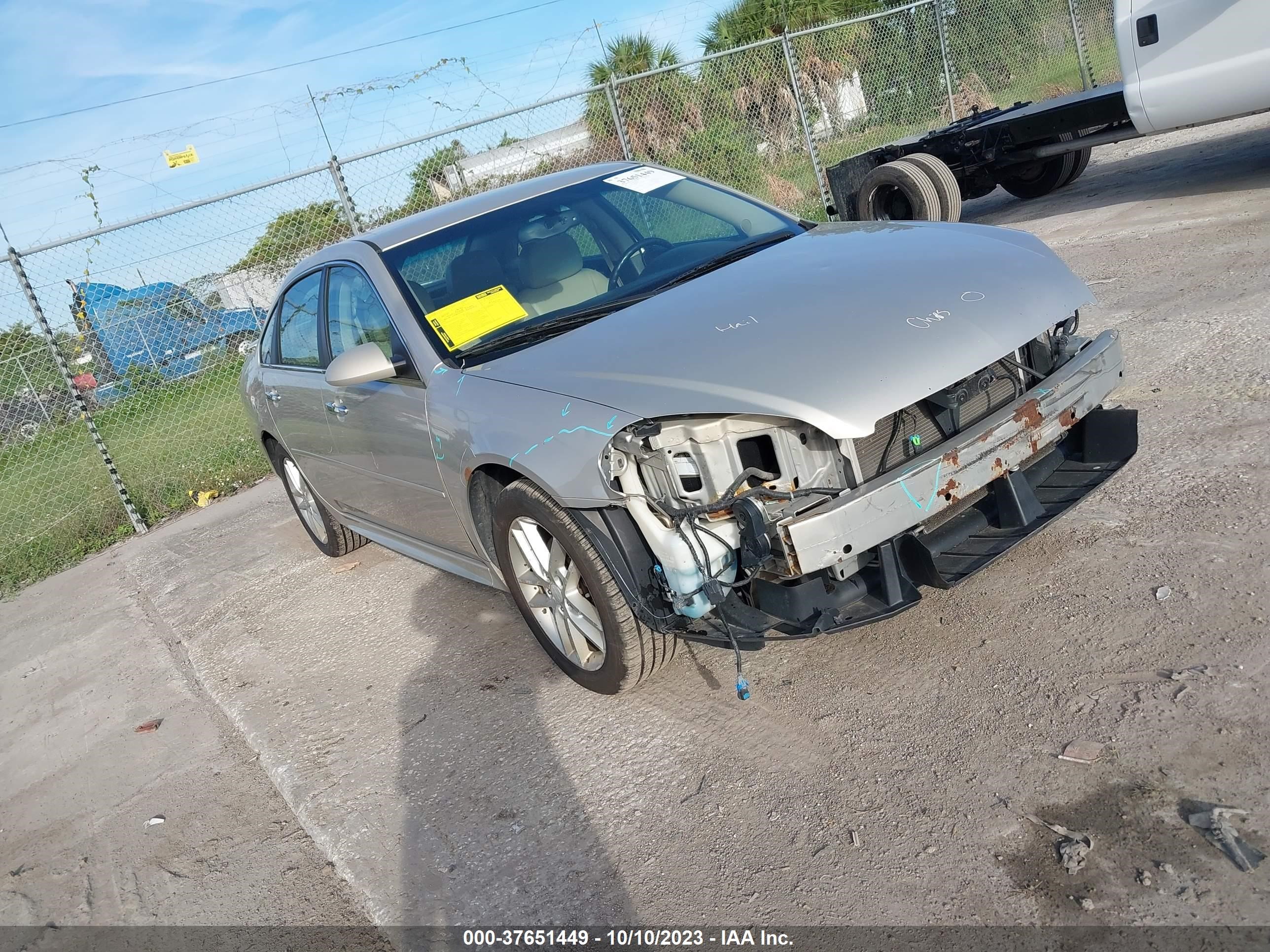 CHEVROLET IMPALA 2012 2g1wc5e38c1289177