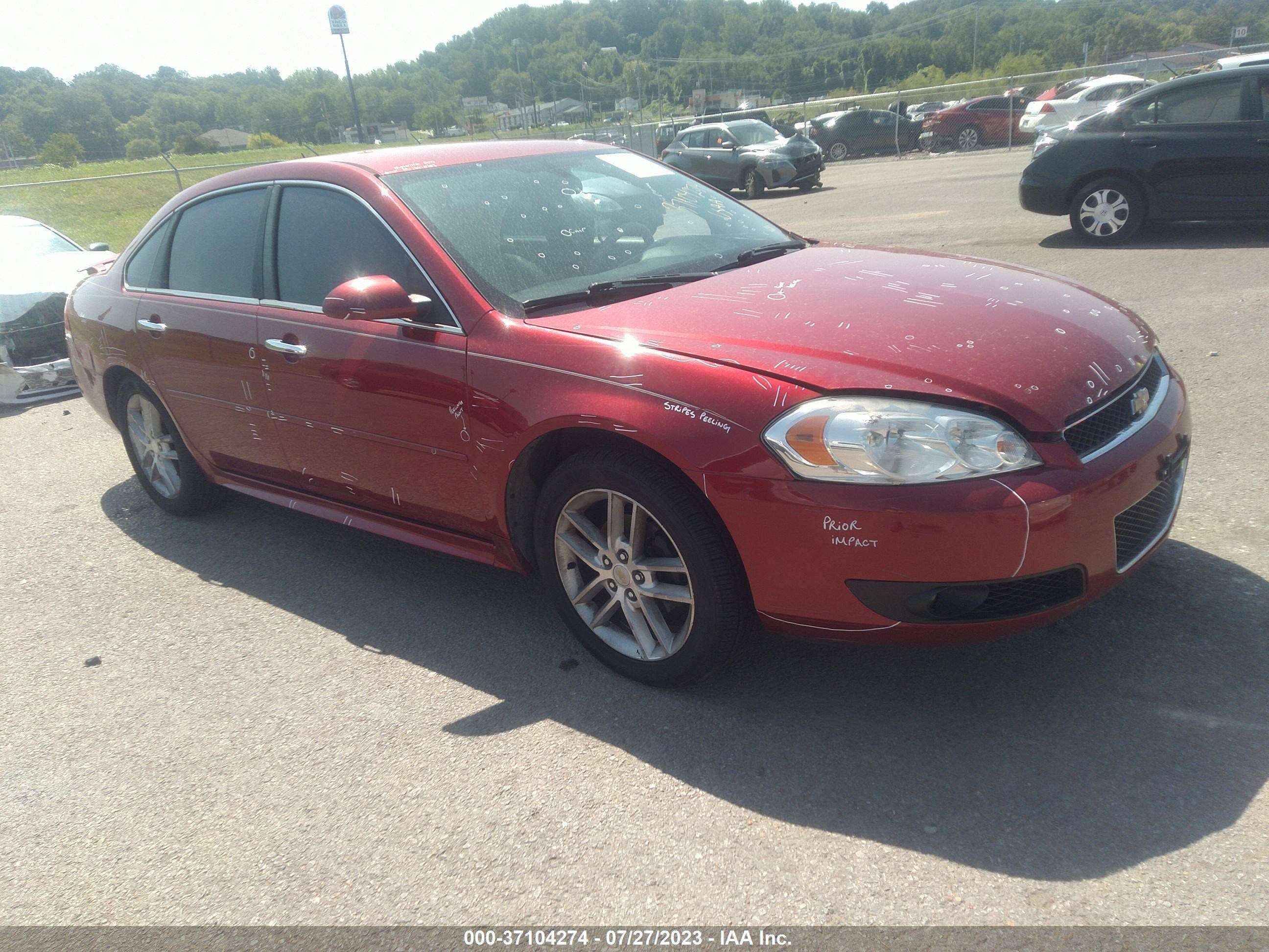 CHEVROLET IMPALA 2014 2g1wc5e38e1160505