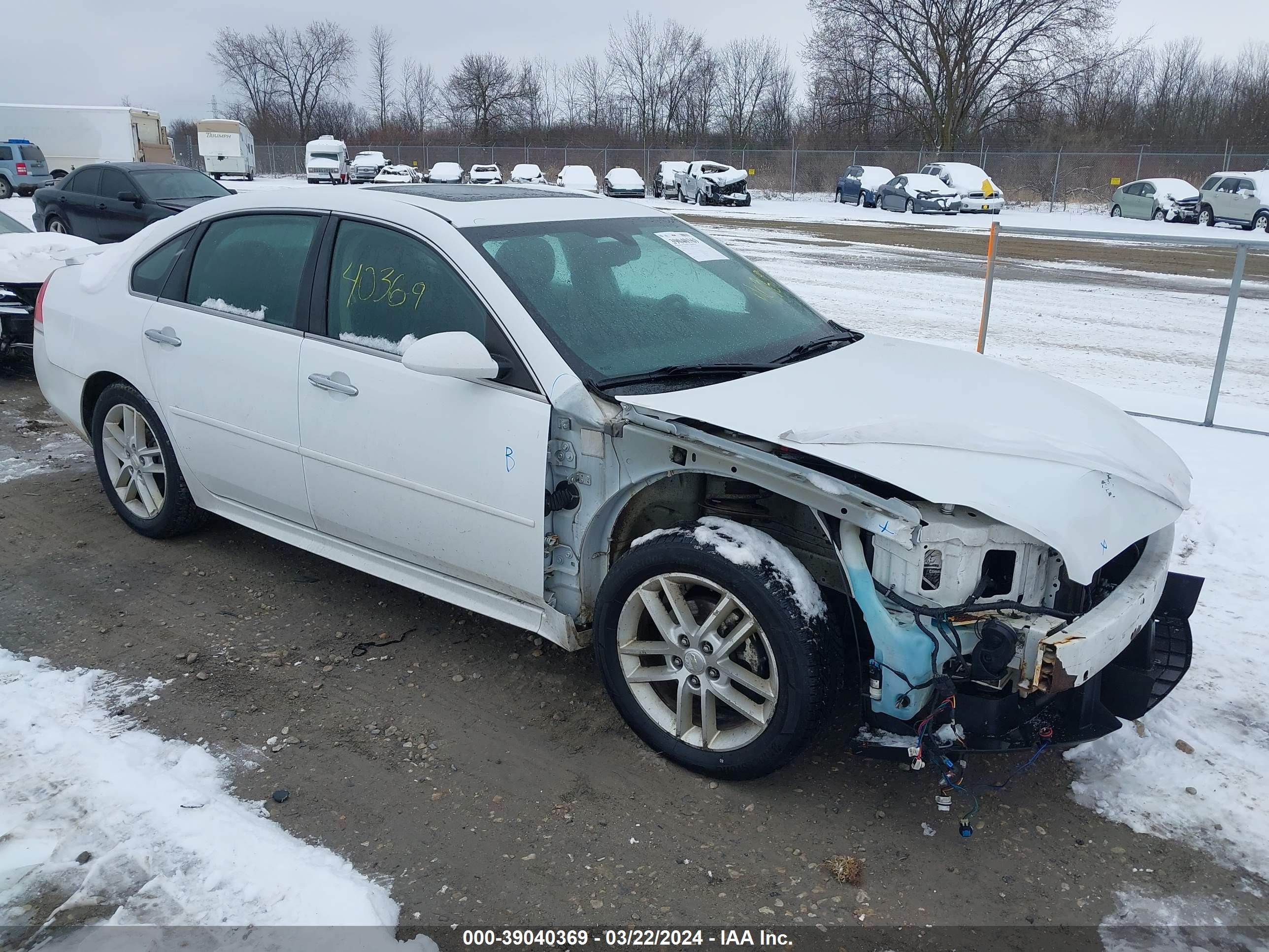 CHEVROLET IMPALA 2014 2g1wc5e3xe1137811