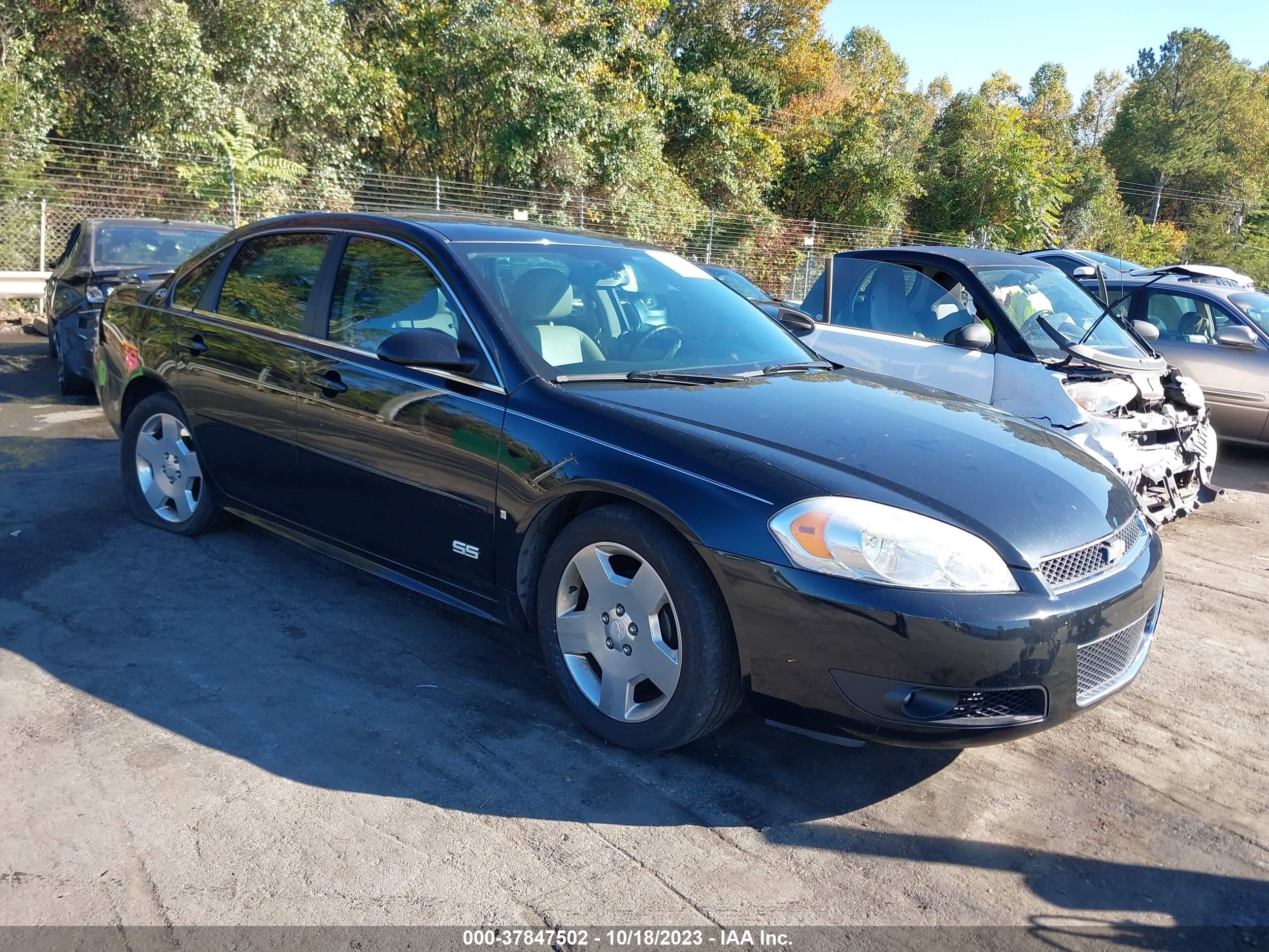 CHEVROLET IMPALA 2009 2g1wd57c691165881