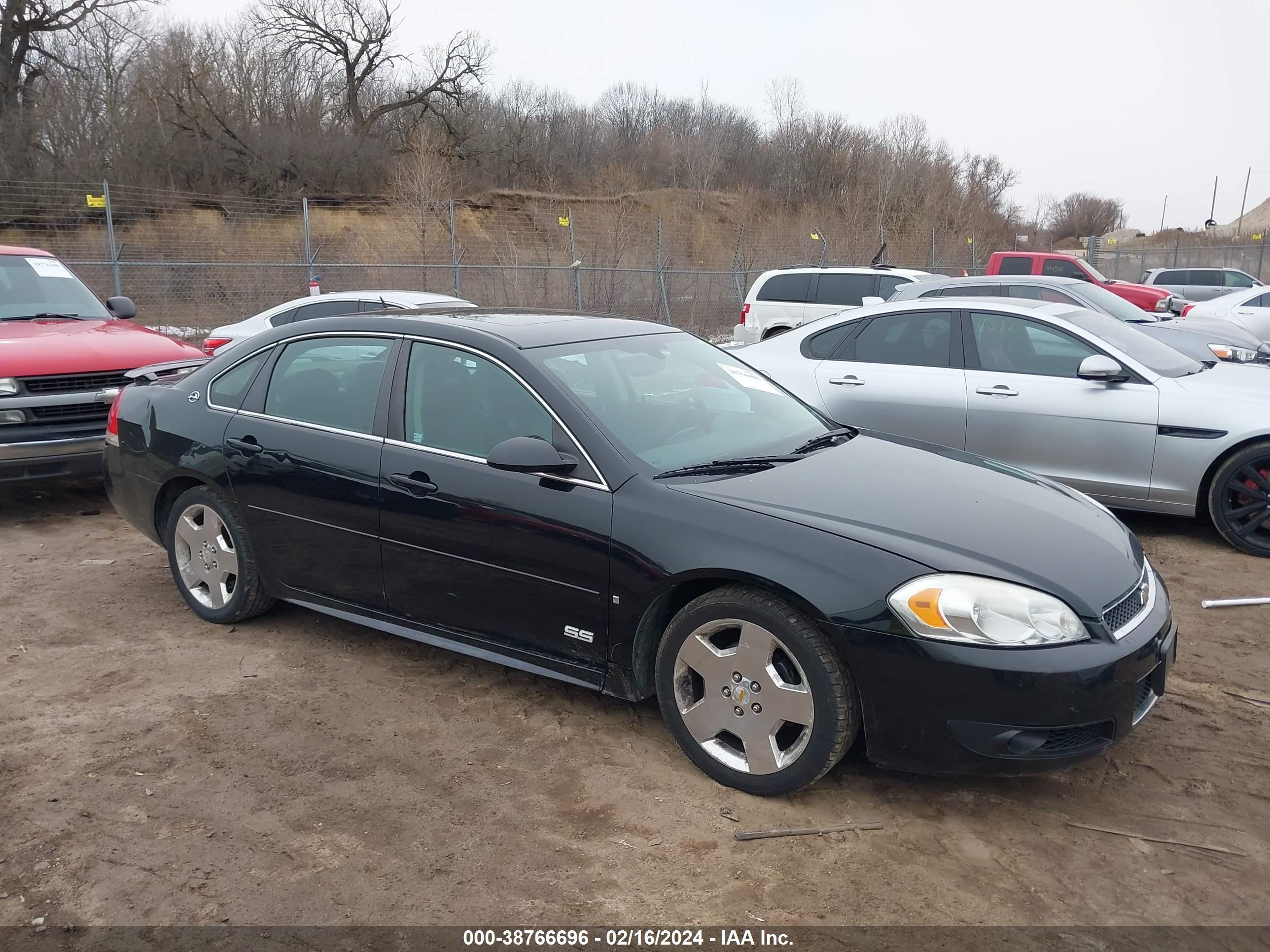 CHEVROLET IMPALA 2009 2g1wd57cx91251212