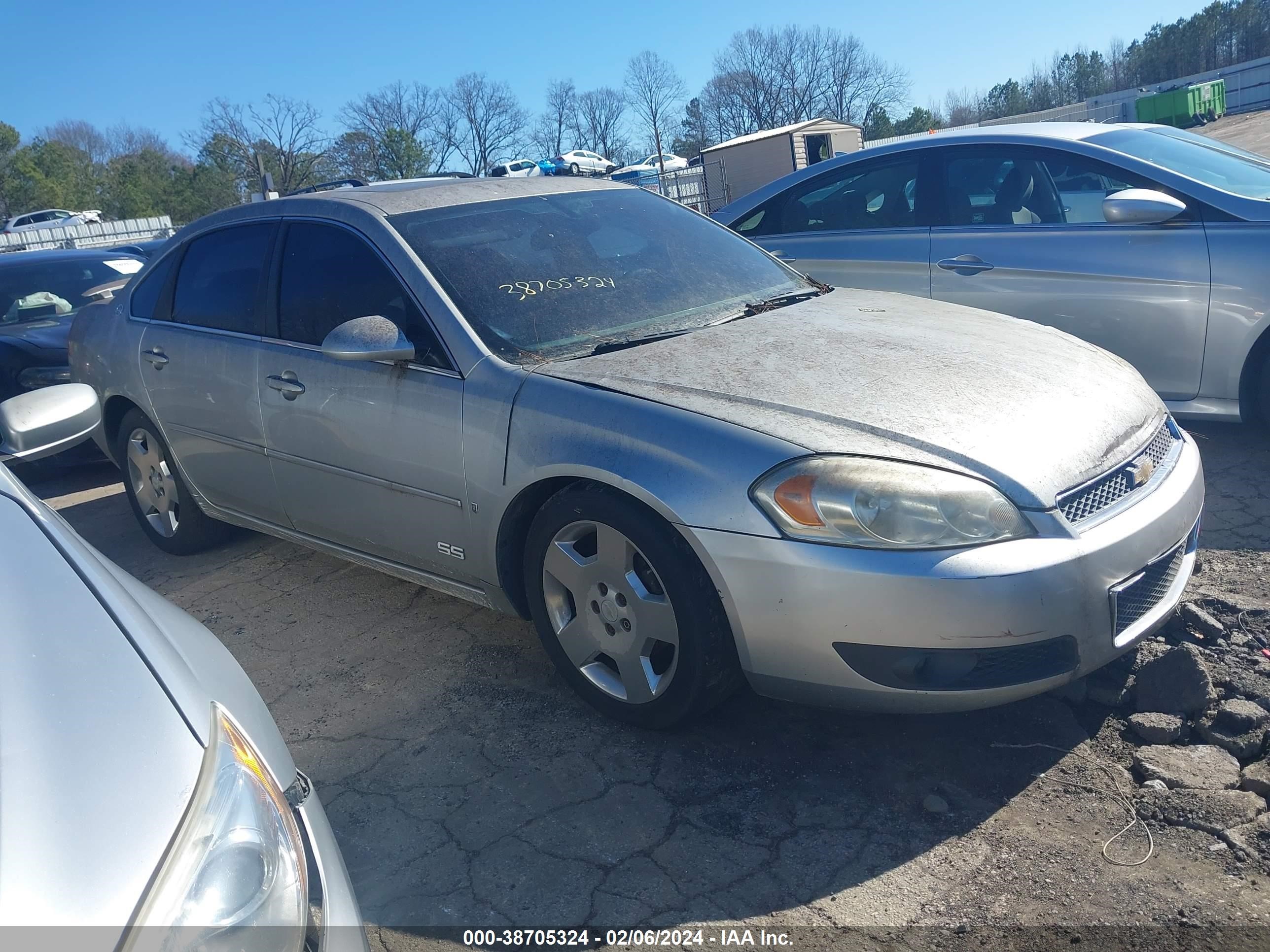 CHEVROLET IMPALA 2006 2g1wd58c069143015