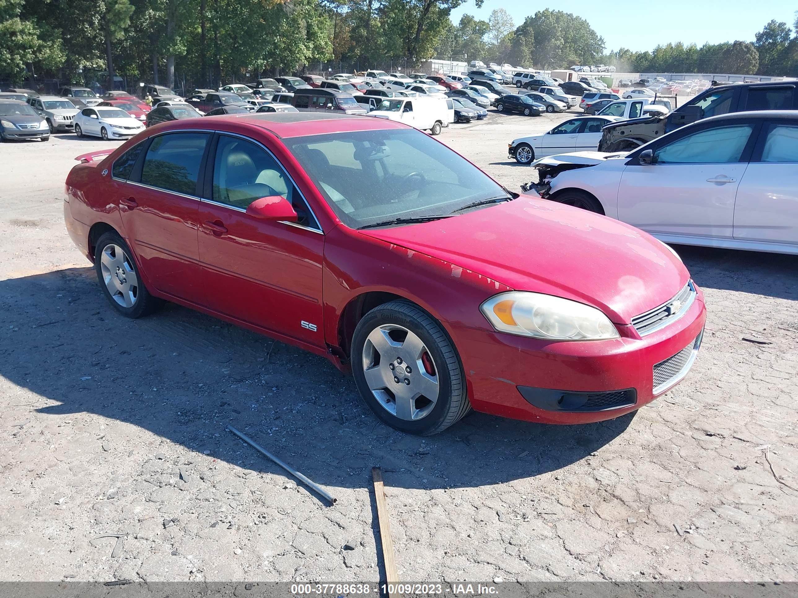 CHEVROLET IMPALA 2007 2g1wd58c079206339