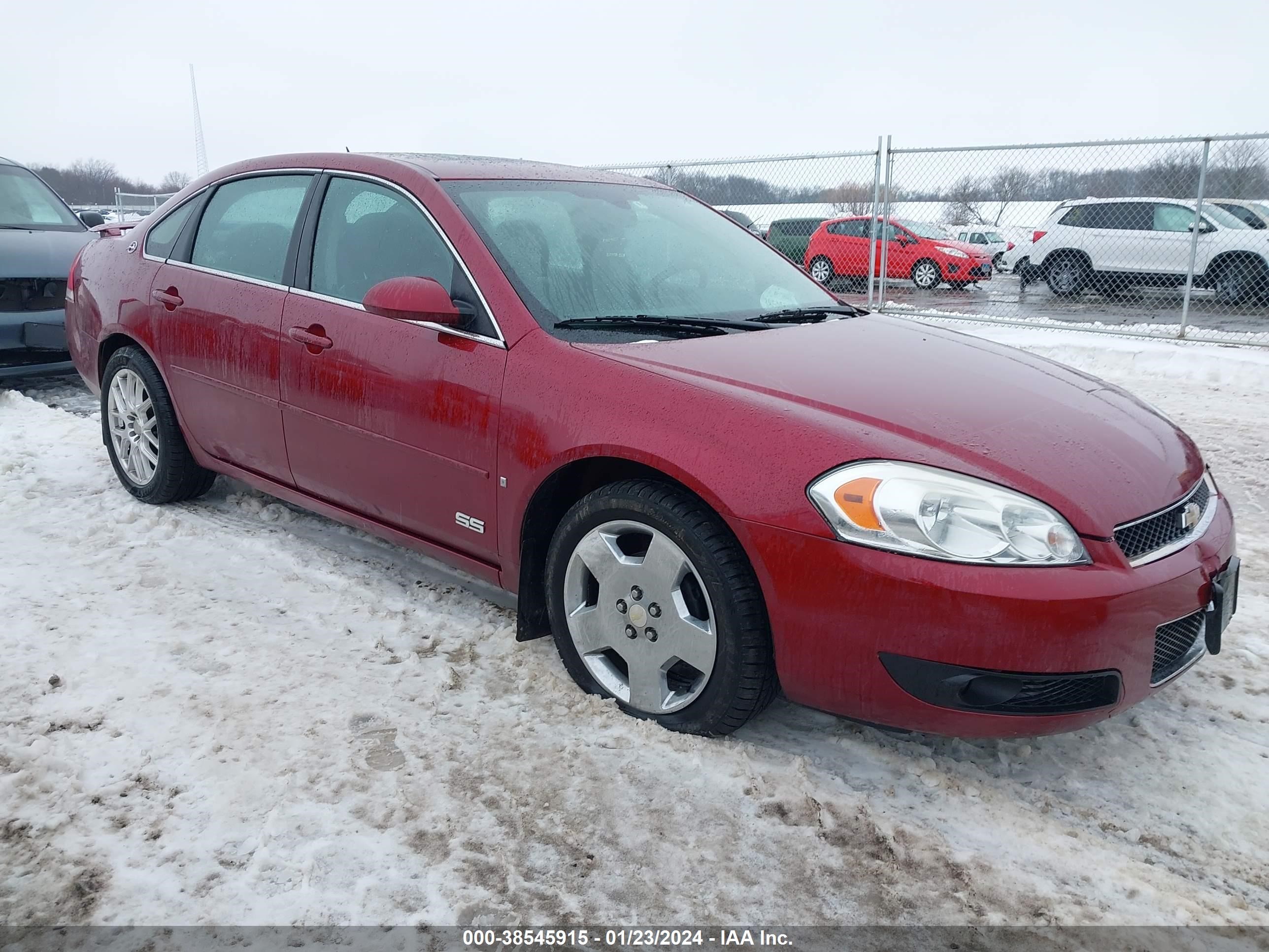 CHEVROLET IMPALA 2008 2g1wd58c089284508