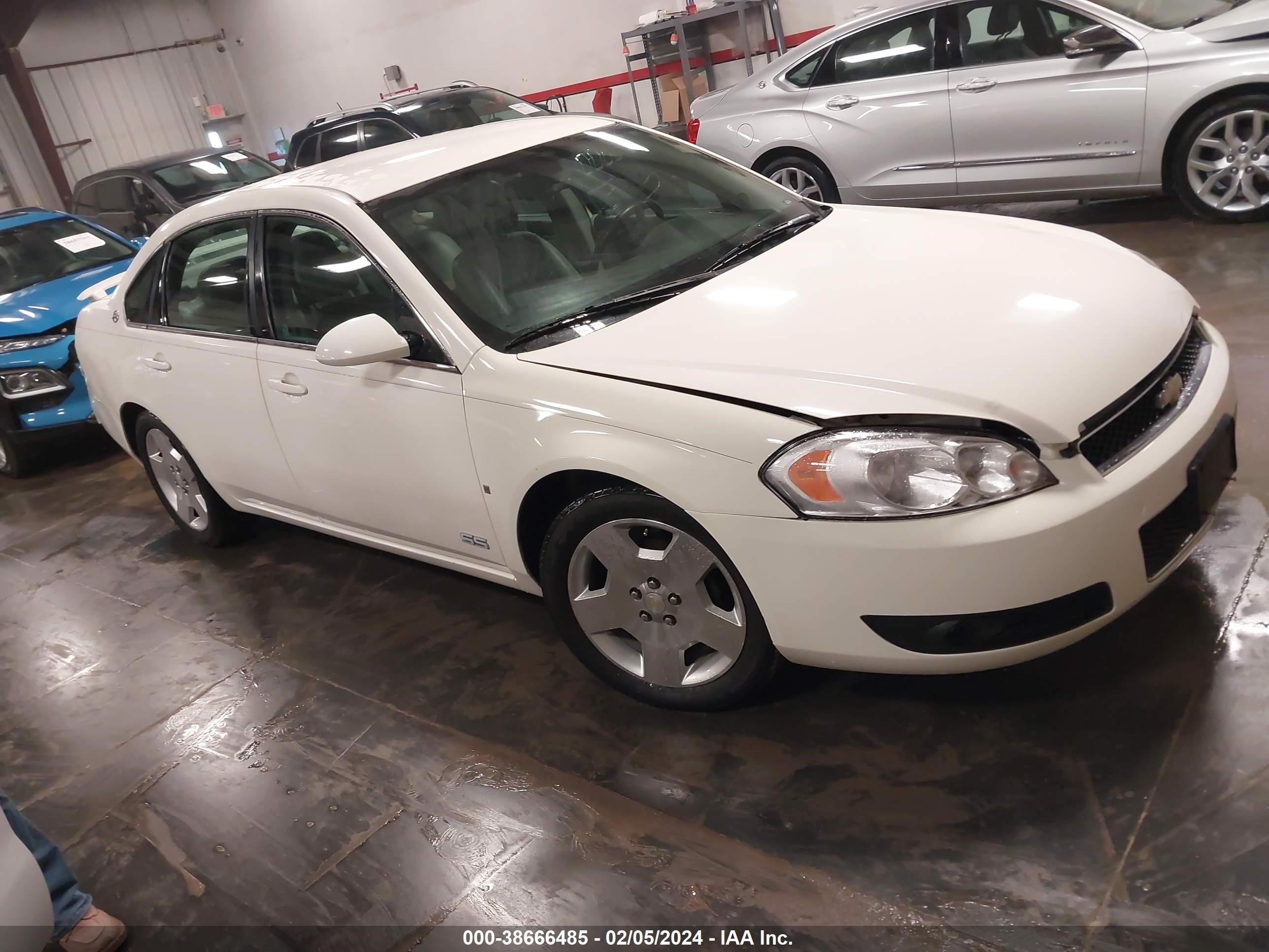 CHEVROLET IMPALA 2008 2g1wd58c189158481