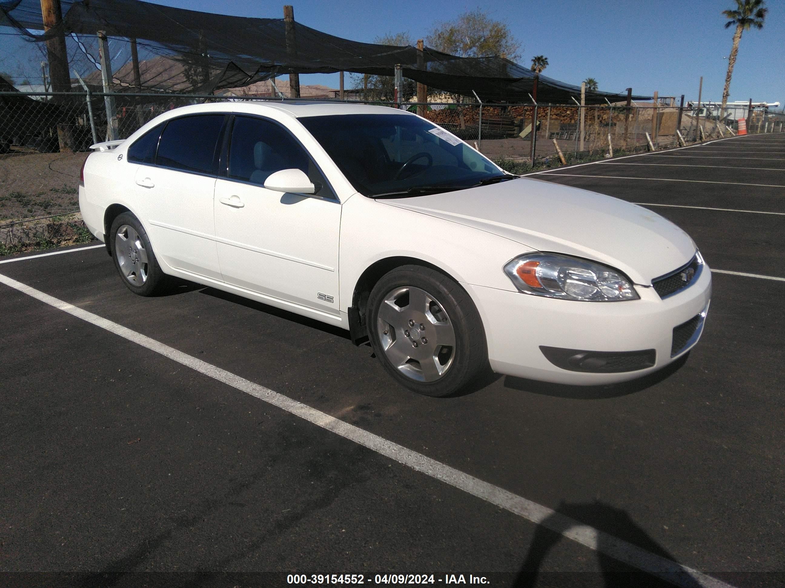 CHEVROLET IMPALA 2006 2g1wd58c269284488