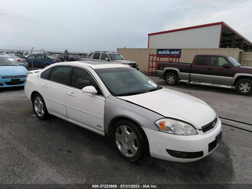 CHEVROLET IMPALA 2008 2g1wd58c289182174