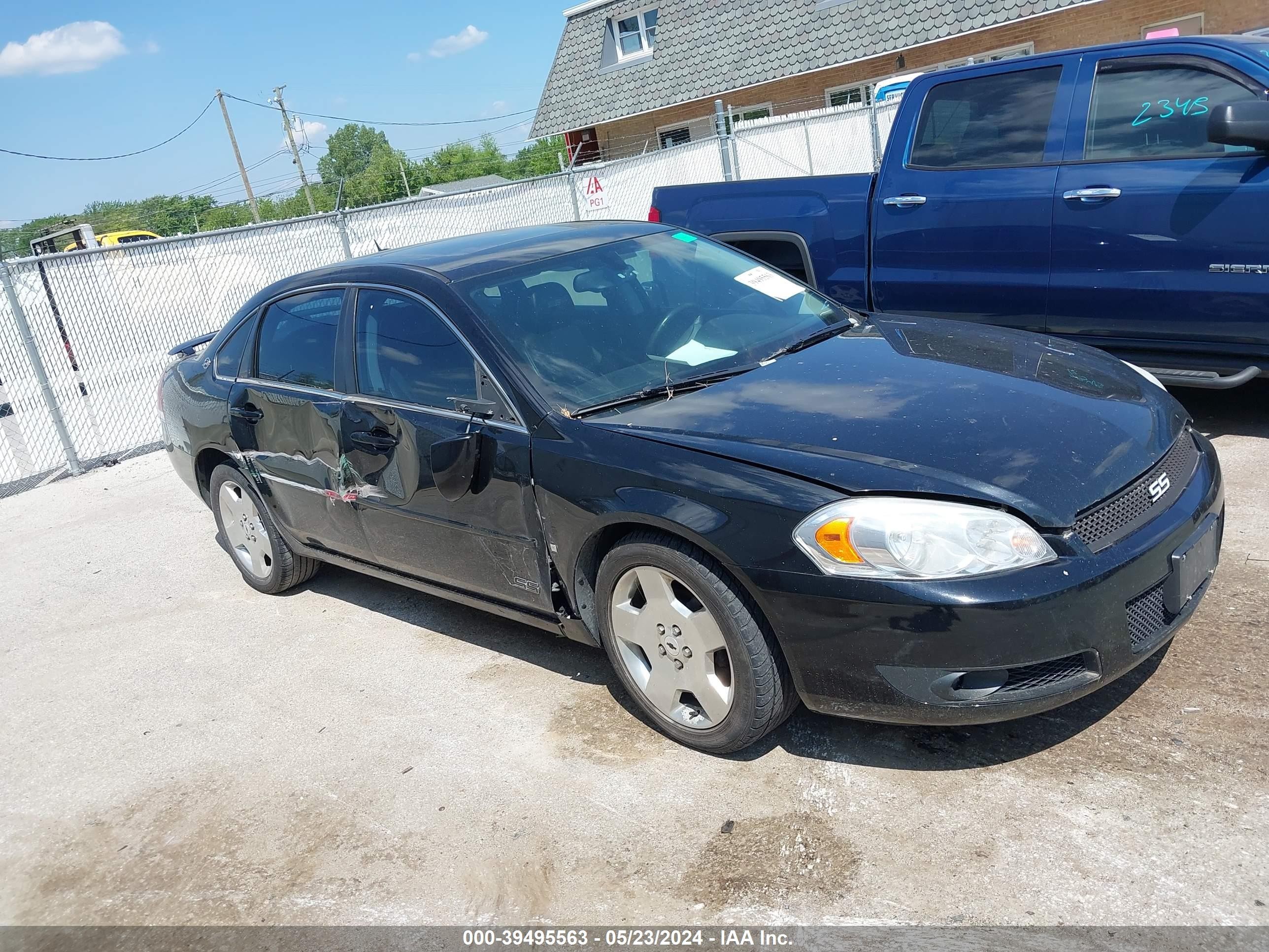 CHEVROLET IMPALA 2007 2g1wd58c379401481