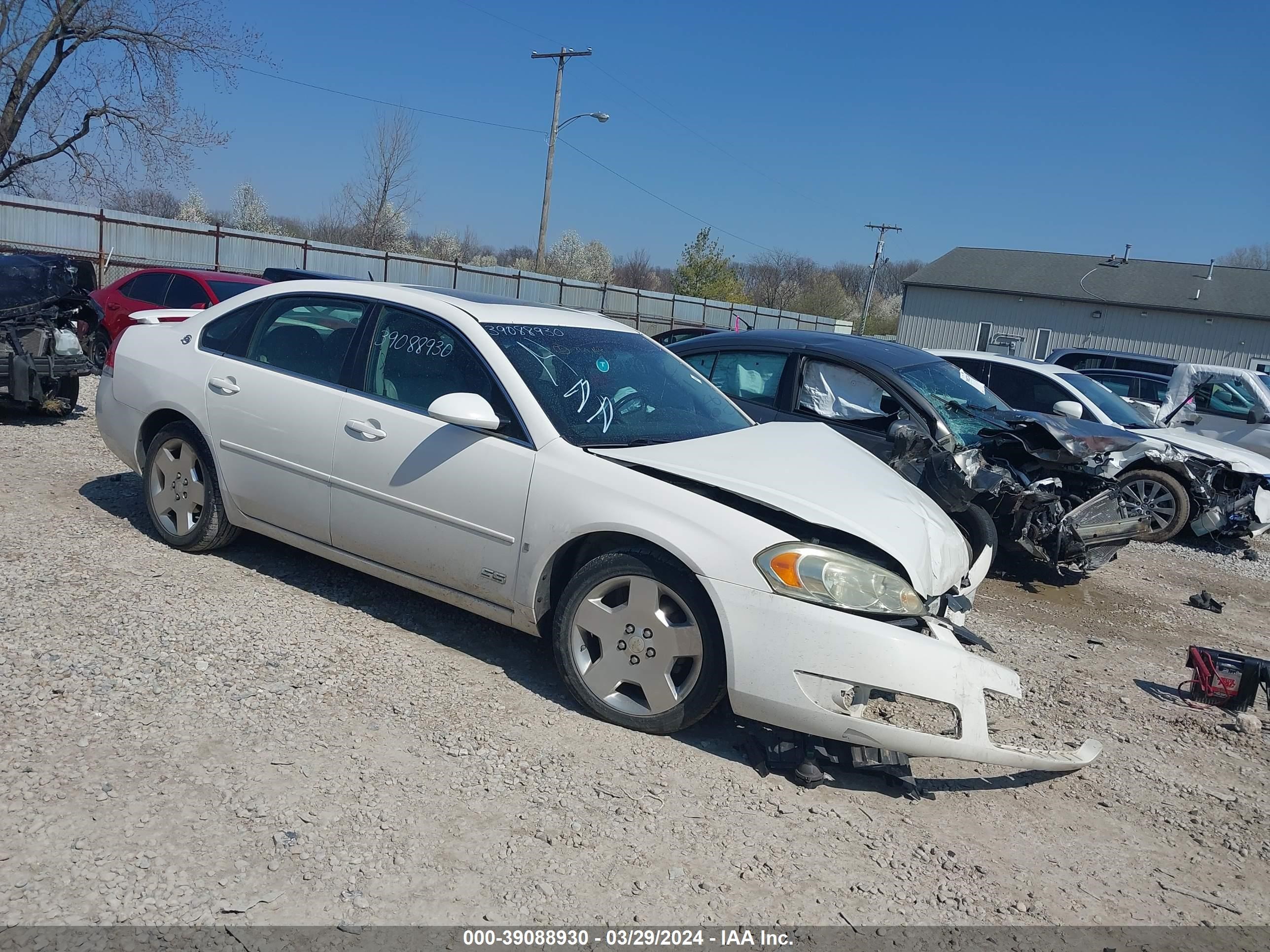 CHEVROLET IMPALA 2007 2g1wd58c479221801