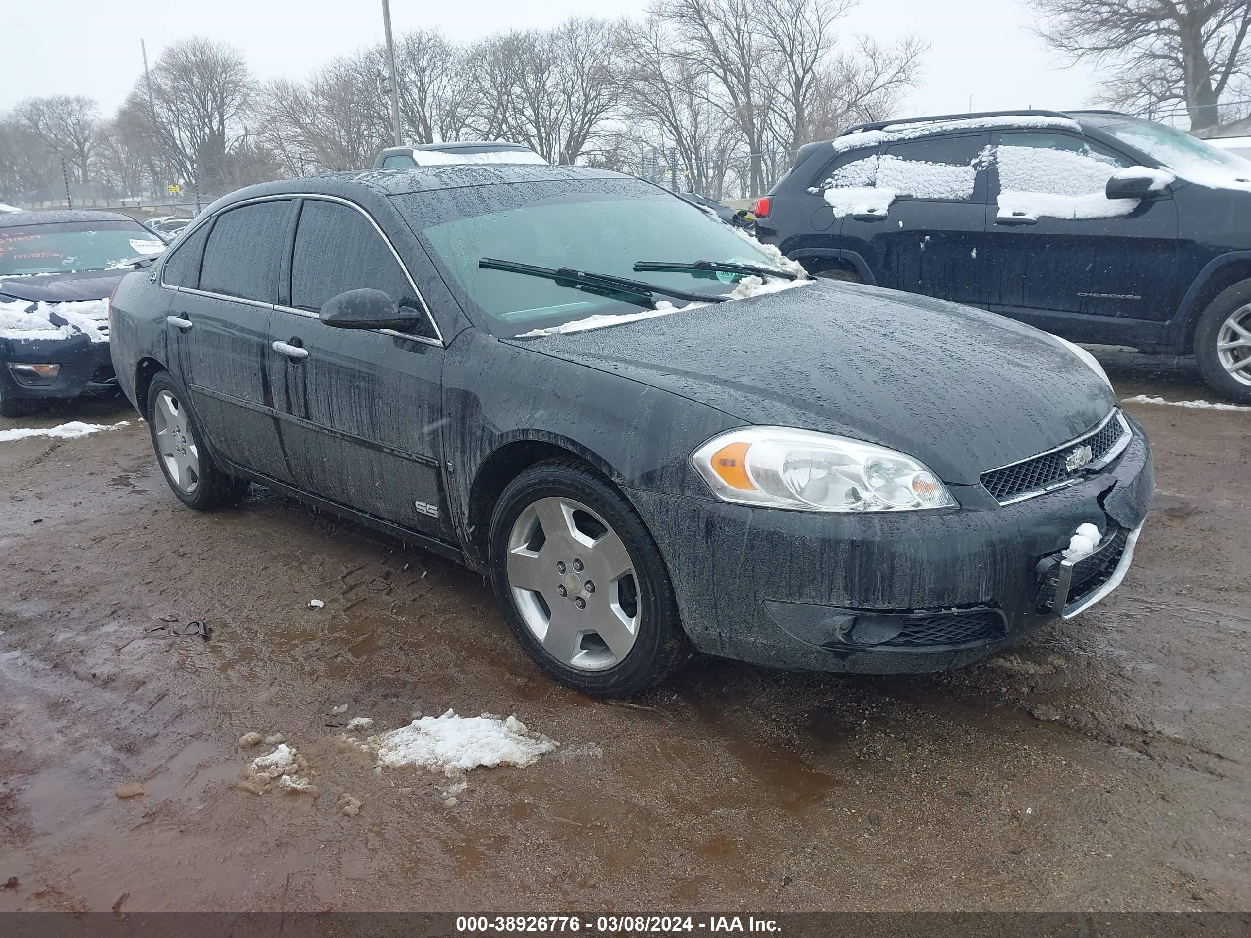 CHEVROLET IMPALA 2007 2g1wd58c679130836