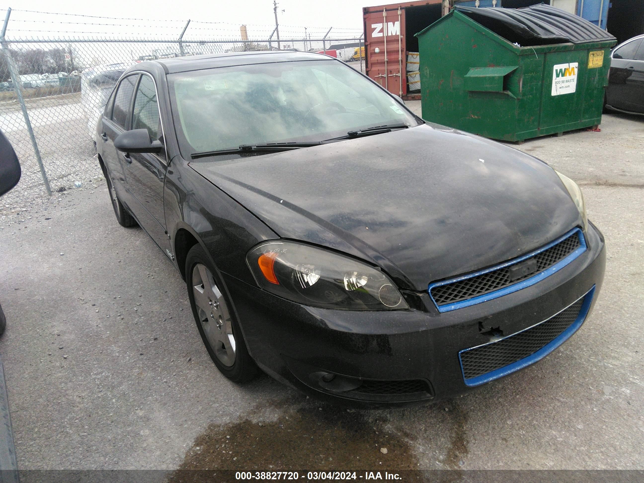 CHEVROLET IMPALA SUP 2006 2g1wd58cx69341651