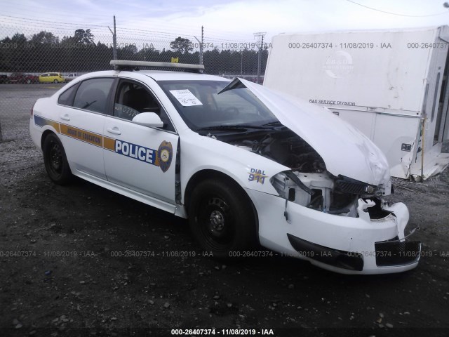 CHEVROLET IMPALA POLICE 2012 2g1wd5e30c1172111