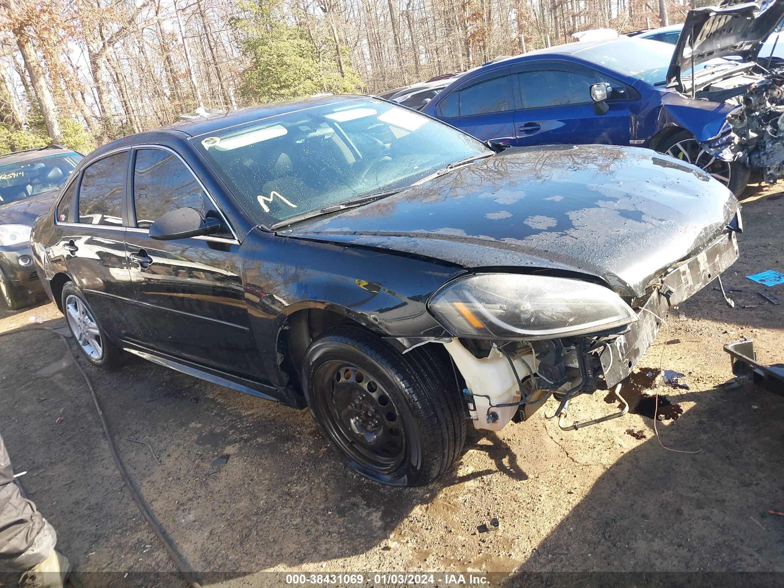 CHEVROLET IMPALA 2012 2g1wd5e31c1284349