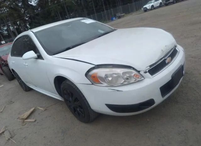 CHEVROLET IMPALA LIMITED POLICE 2014 2g1wd5e31e1186084