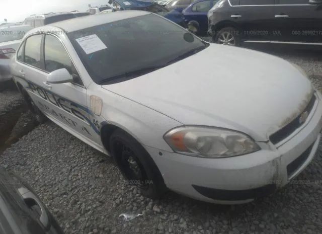 CHEVROLET IMPALA POLICE 2013 2g1wd5e32d1257923