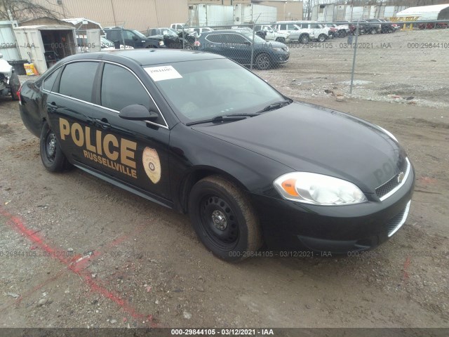 CHEVROLET IMPALA POLICE 2012 2g1wd5e33c1235069