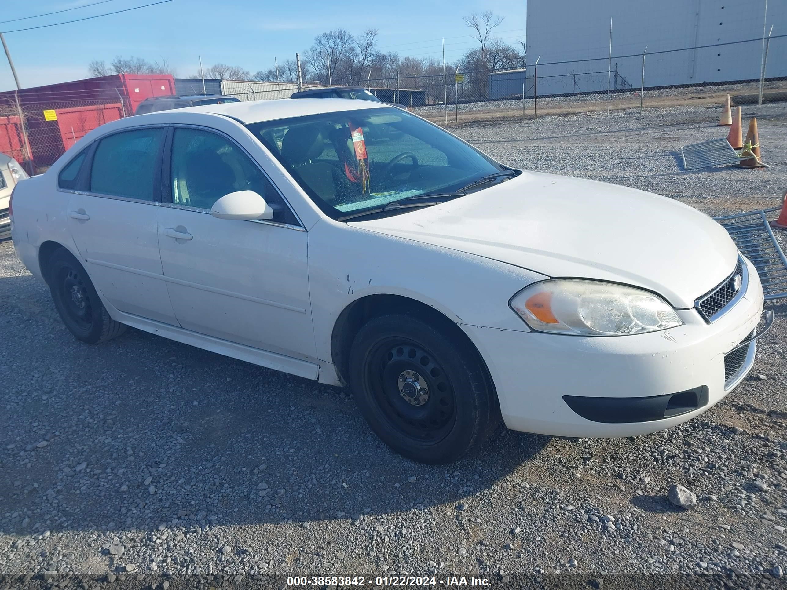 CHEVROLET IMPALA 2014 2g1wd5e33e1162966