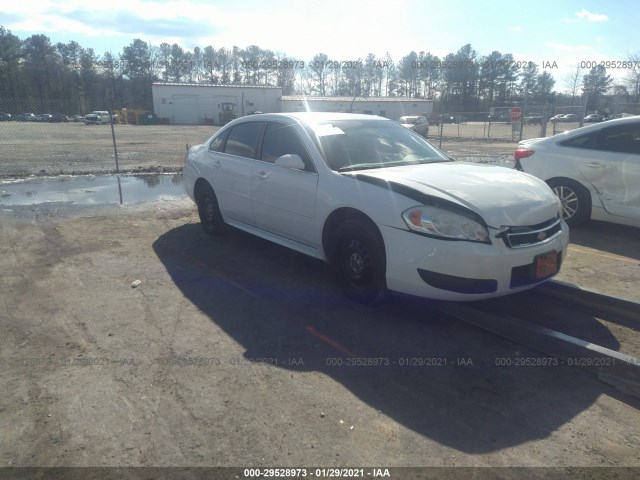 CHEVROLET IMPALA POLICE 2012 2g1wd5e35c1152226