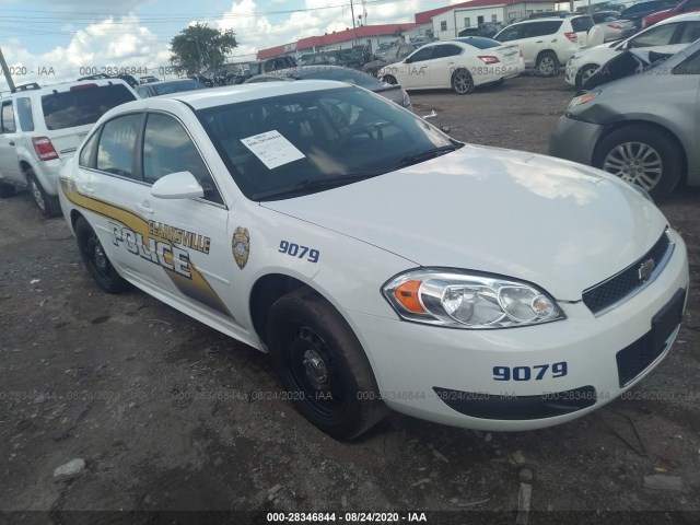 CHEVROLET IMPALA POLICE 2012 2g1wd5e35c1189079