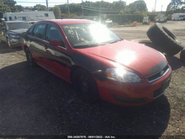 CHEVROLET IMPALA POLICE 2012 2g1wd5e35c1291157