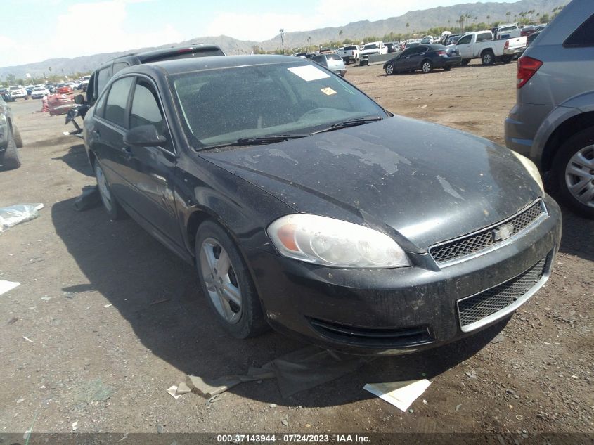 CHEVROLET IMPALA 2012 2g1wd5e36c1285805