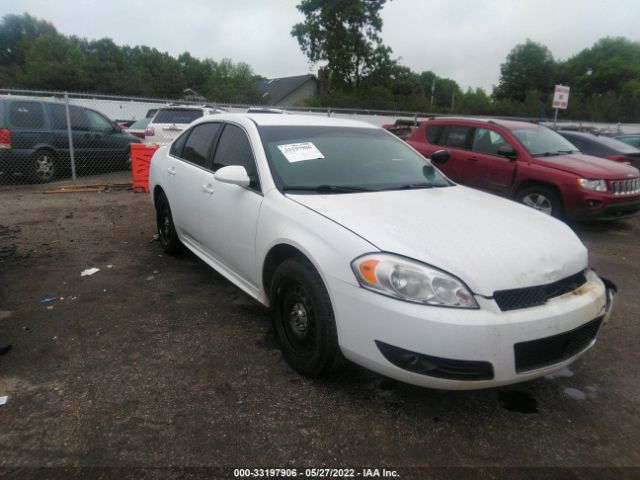 CHEVROLET IMPALA POLICE 2013 2g1wd5e36d1116417