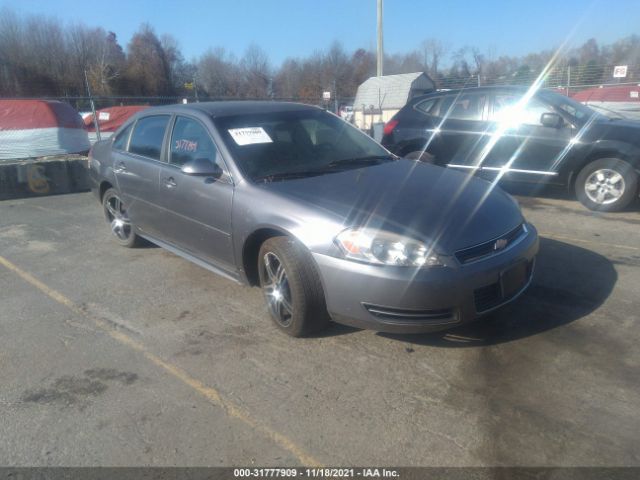 CHEVROLET IMPALA POLICE 2012 2g1wd5e37c1160277