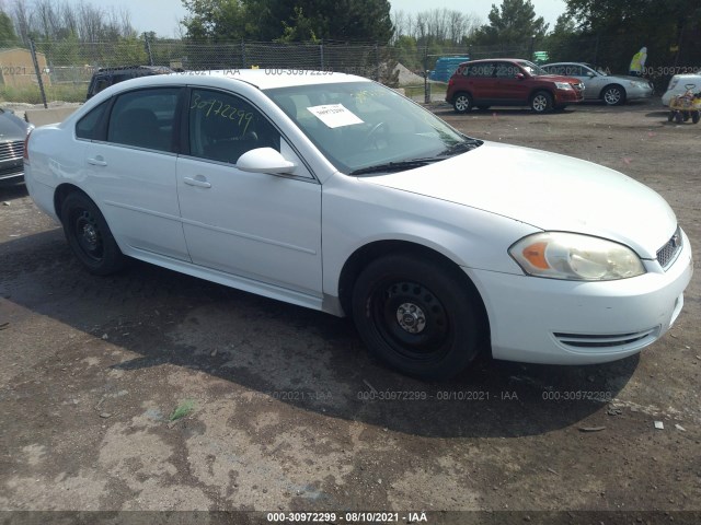 CHEVROLET IMPALA POLICE 2012 2g1wd5e37c1164703