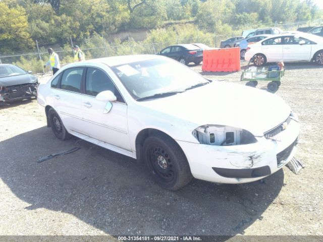 CHEVROLET IMPALA POLICE 2012 2g1wd5e38c1160983